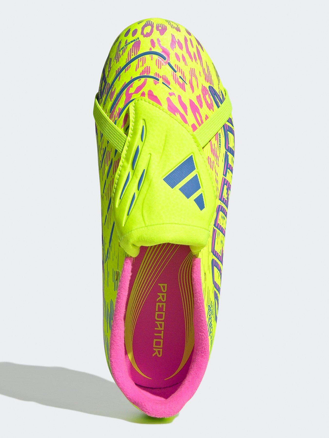 adidas Junior Predator Fold-Over Tongue League Firm Ground