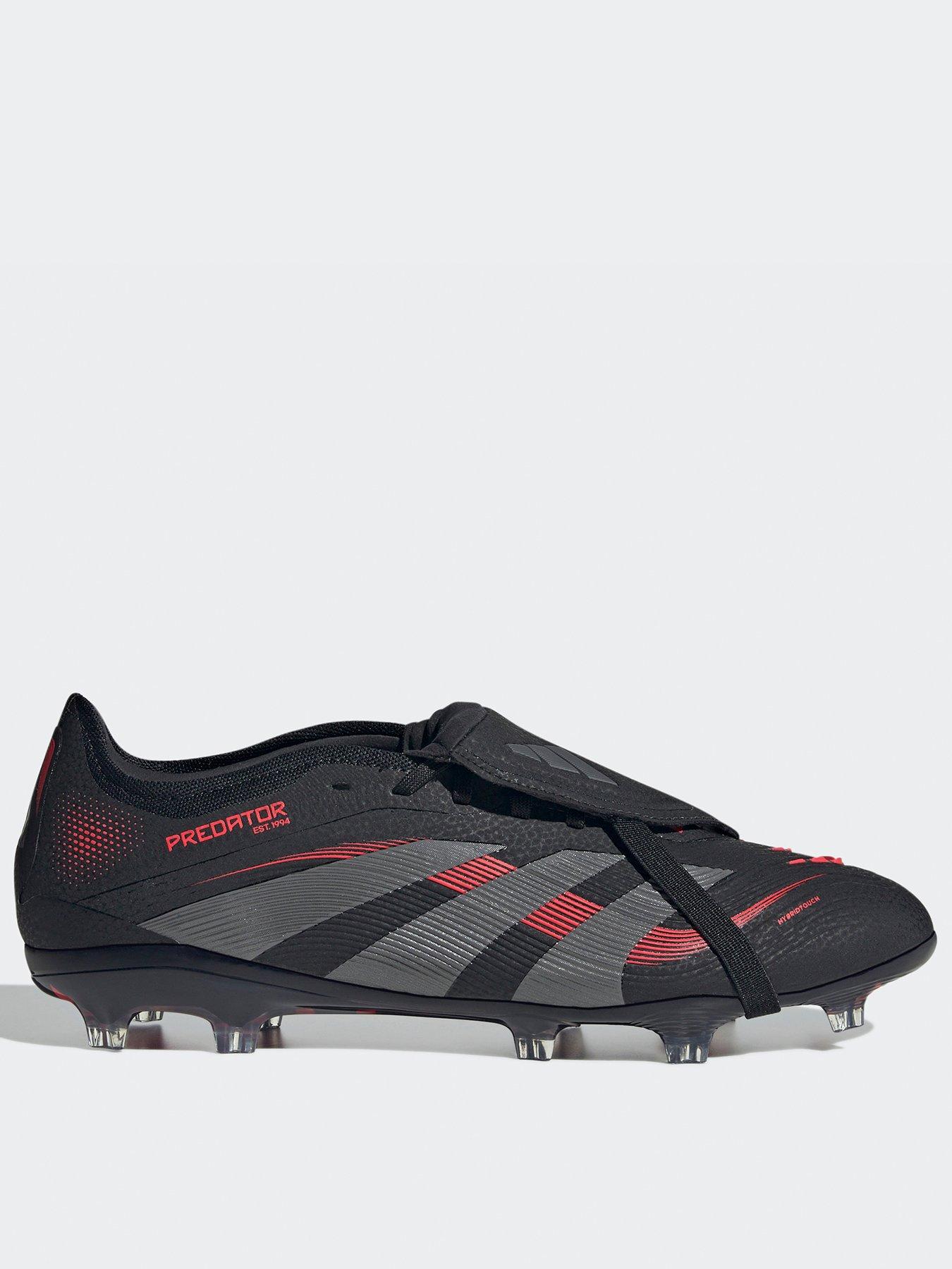 undefined Mens Predator Pro Fold-Over Tongue Firm Ground Ground Football Boot - Black