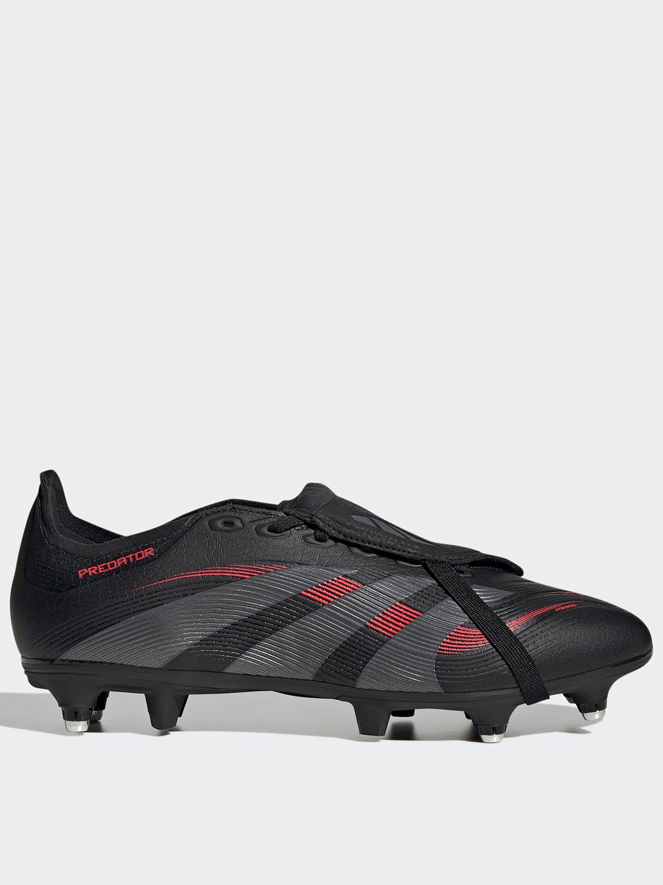 adidas Mens Predator League Ft Soft Ground Football Boot - Black