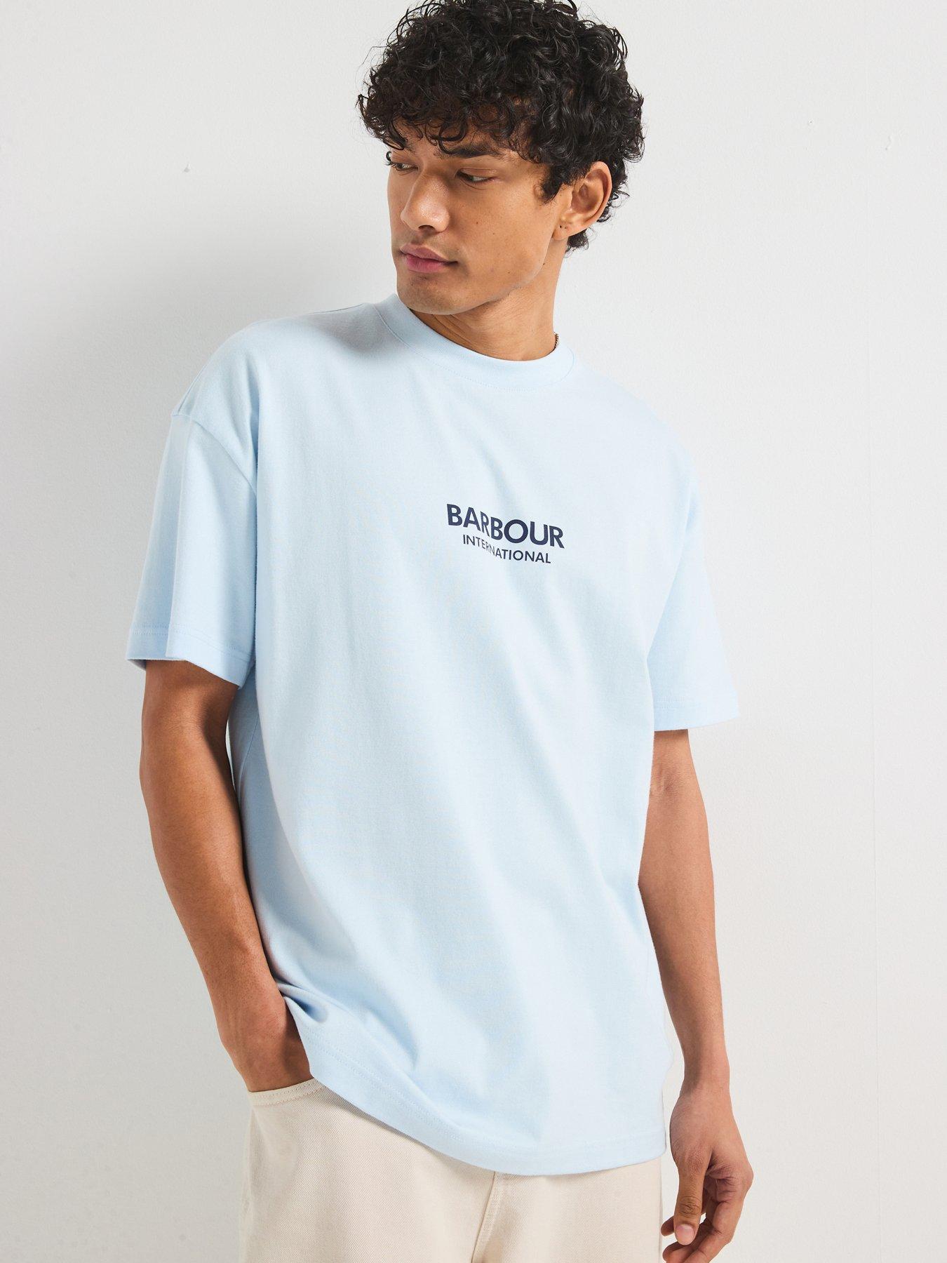 undefined Oversized Formula T-Shirt- Light Blue