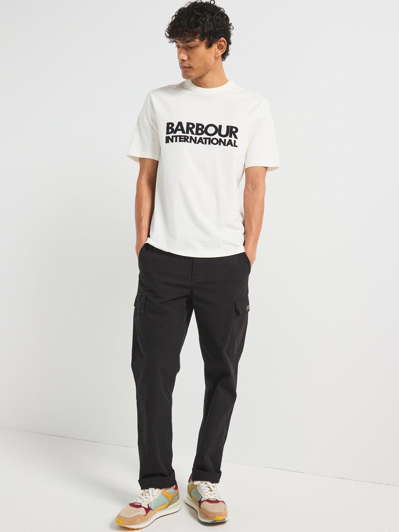 Image 3 of 6 of Barbour International Jason Technique T-Shirt- White