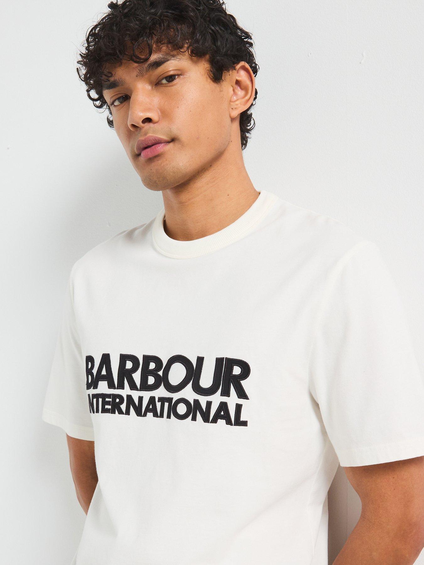 Image 5 of 6 of Barbour International Jason Technique T-Shirt- White