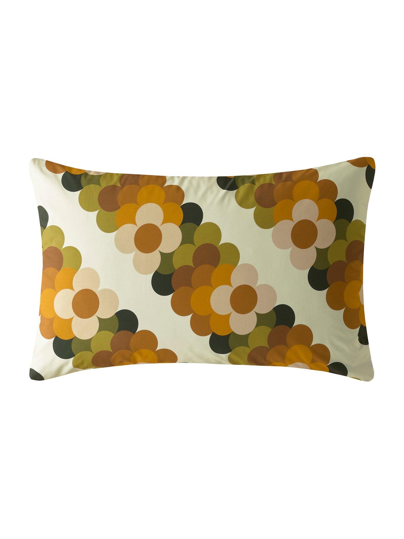 Image 3 of 6 of Orla Kiely Retro Flower Stripe Duvet Set- Double