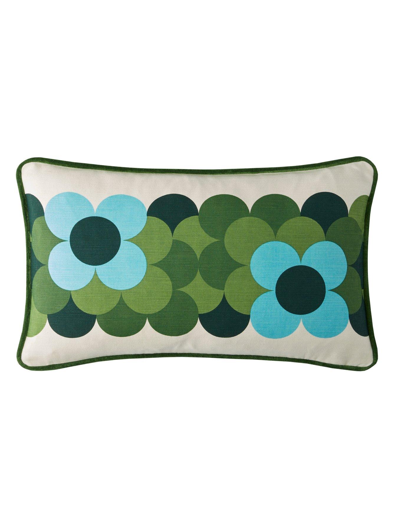 Cushions Orla Kiely Green Cushions & Throws Home & Garden Very