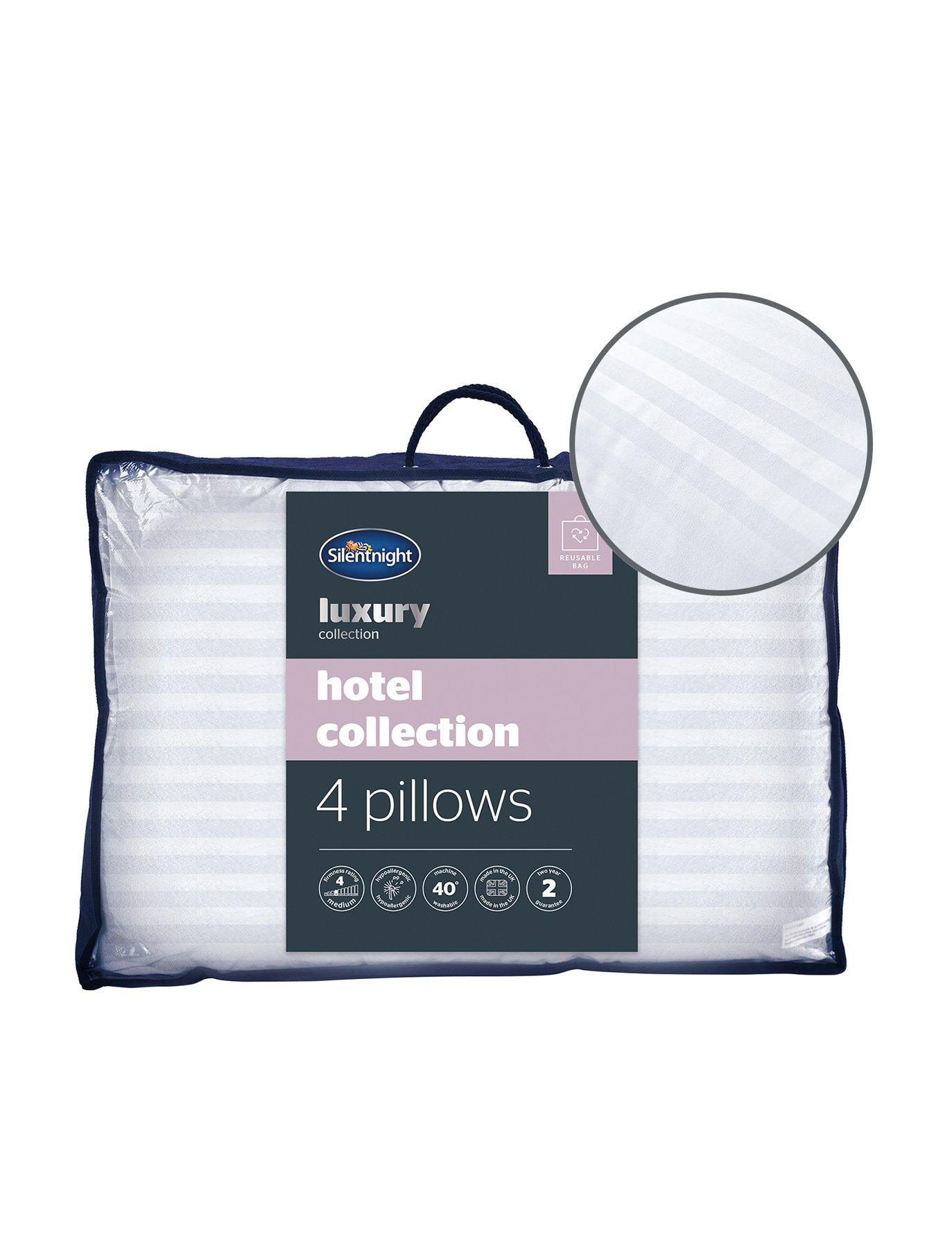 Silentnight Luxury Hotel Collection Pillow - 4 Pack
