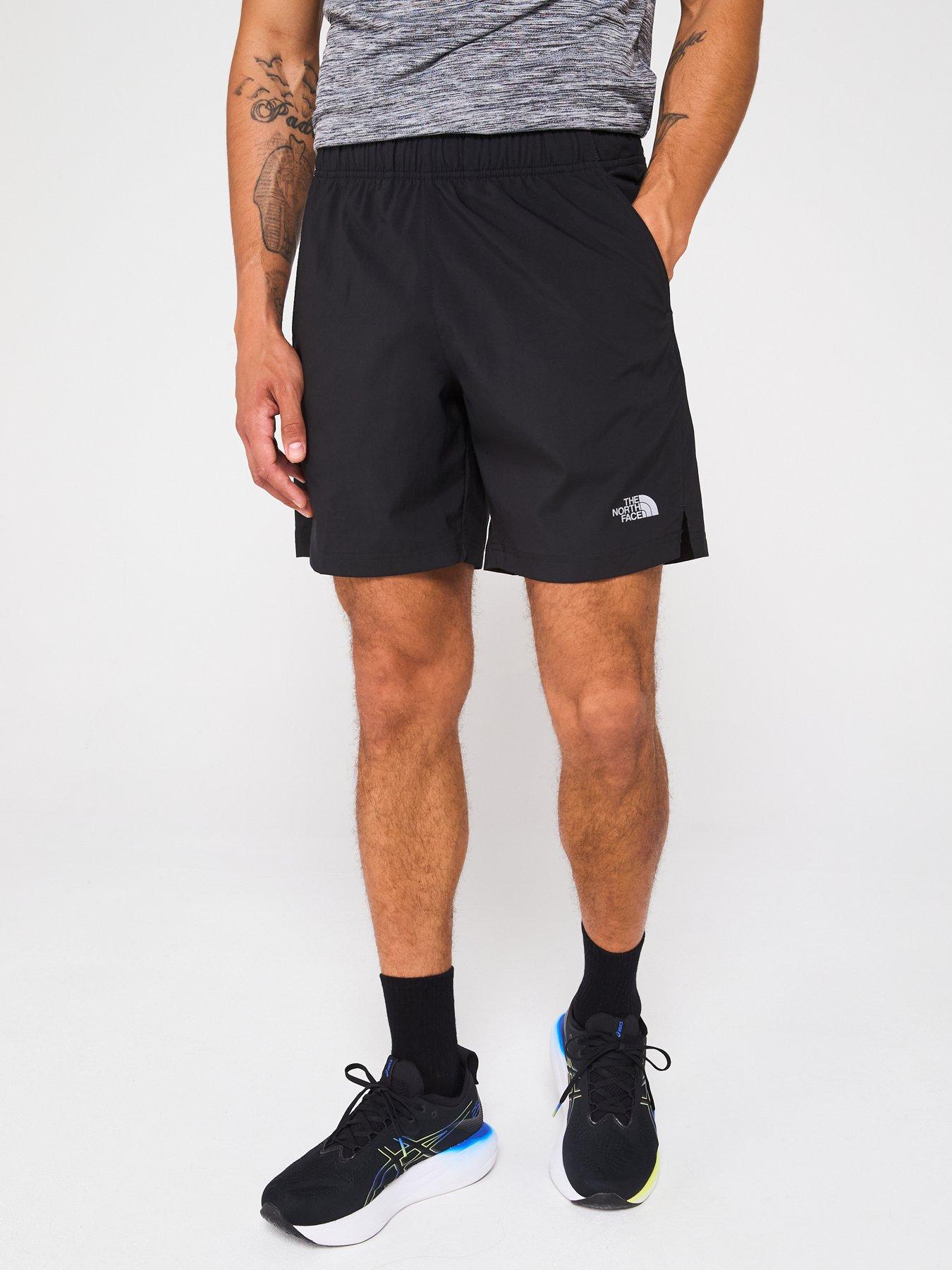 THE NORTH FACE Men's 24/7 7 Inch Shorts, Black, Size 2Xl, Men