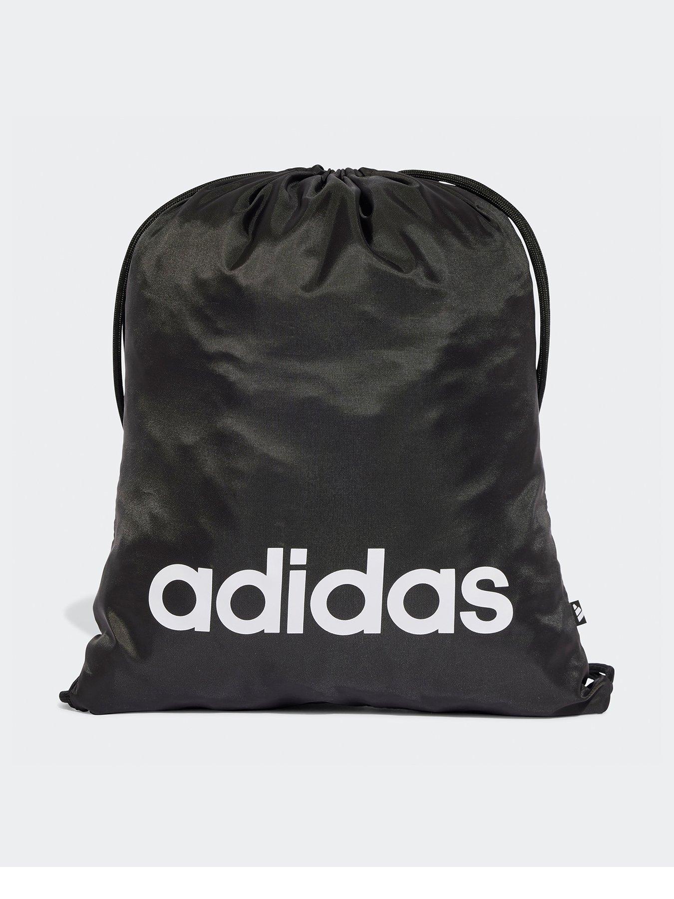 undefined Unisex Linear Gym Sack - Black