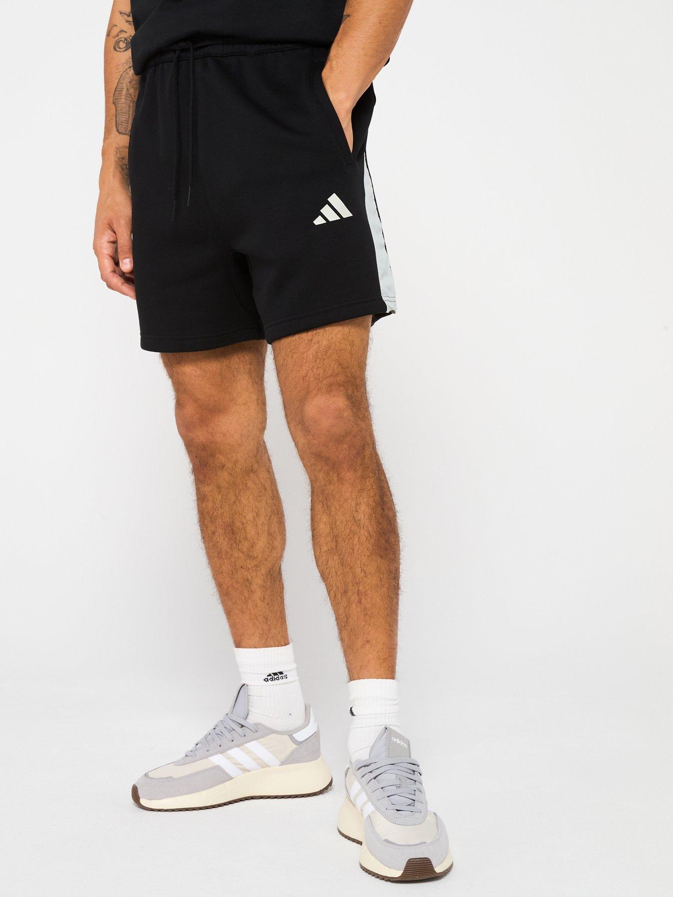 undefined Mens Seasonal Essentials Colorblock Shorts - Black