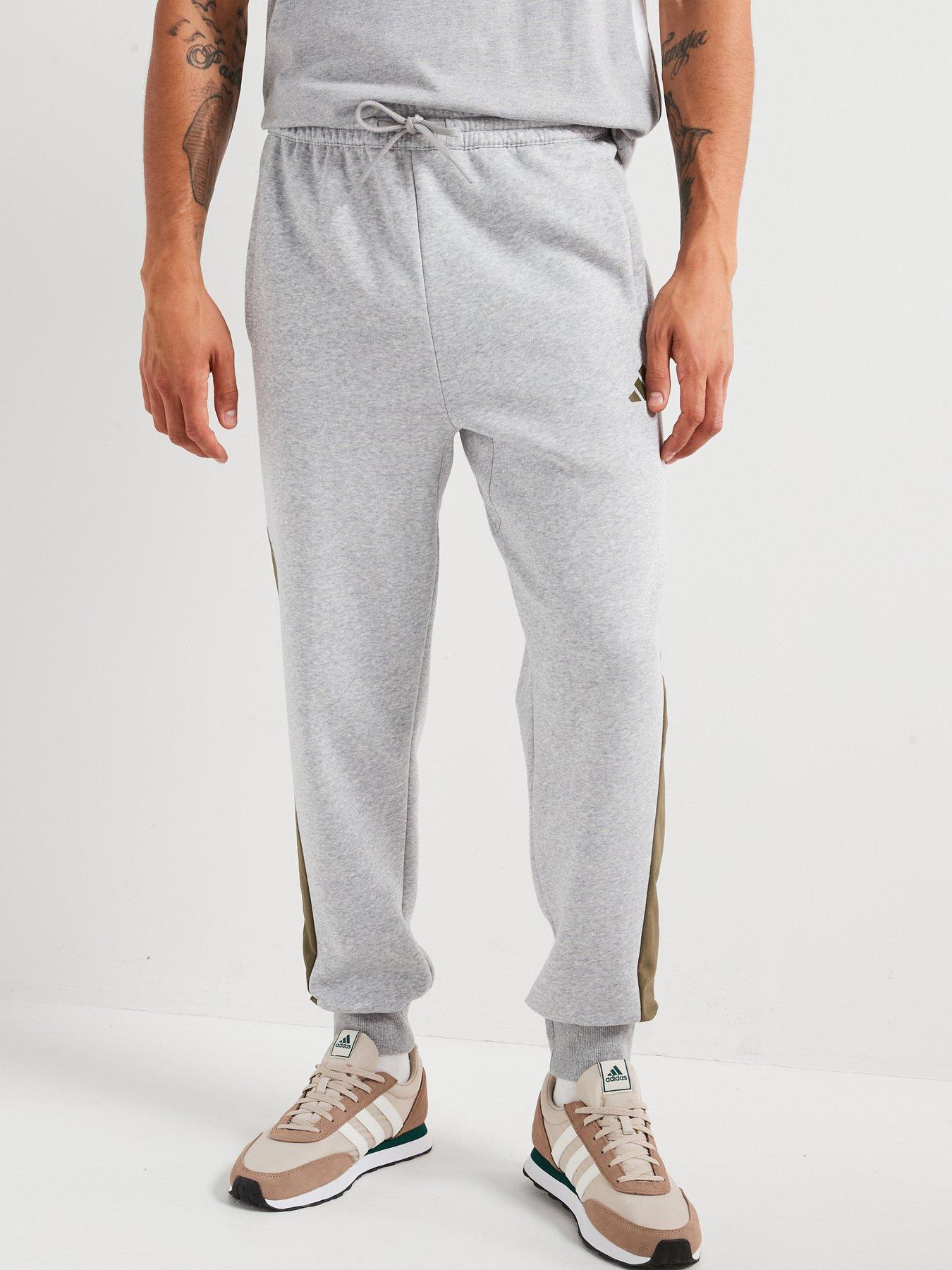 undefined Mens Essential Colourblock Pant - Grey