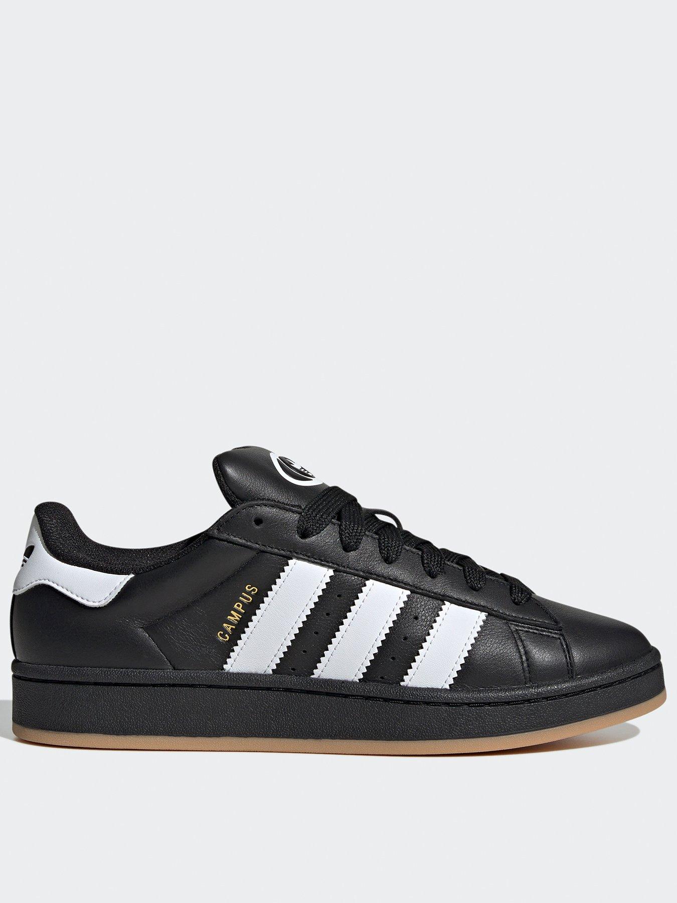 Image 1 of 7 of adidas Originals Unisex Campus 00S Trainers - Black/White
