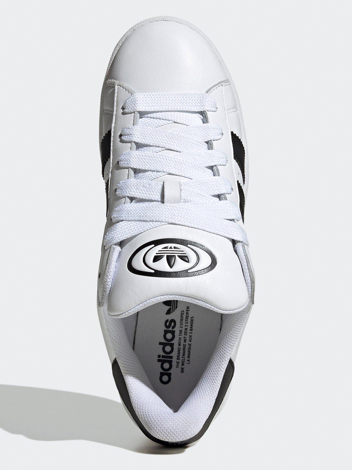 adidas Originals Unisex Campus 00S Trainers - White/Black | Very