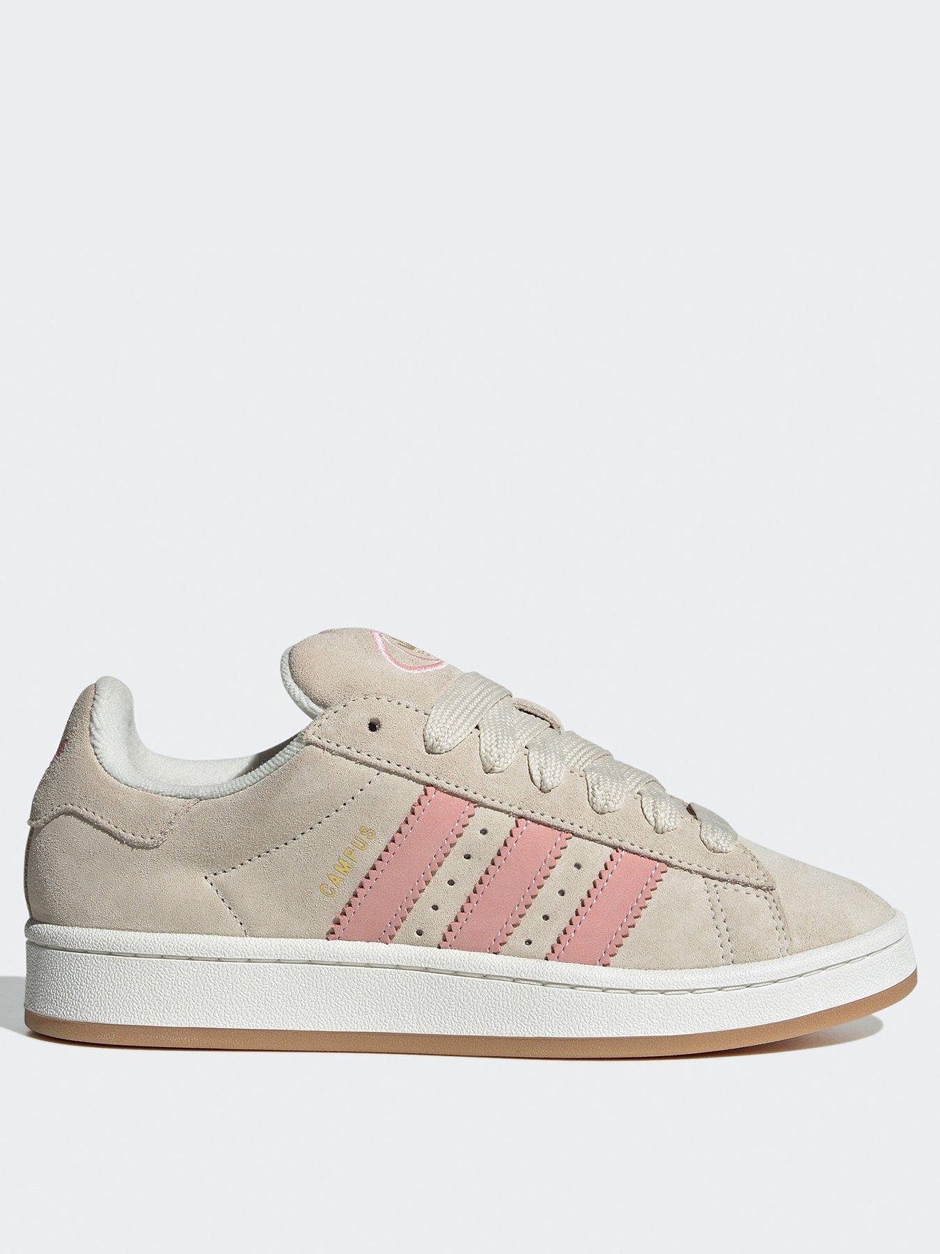 Image 2 of 7 of adidas Originals Womens Campus 00S Trainers - Cream White/Wonder Mauve/Pink