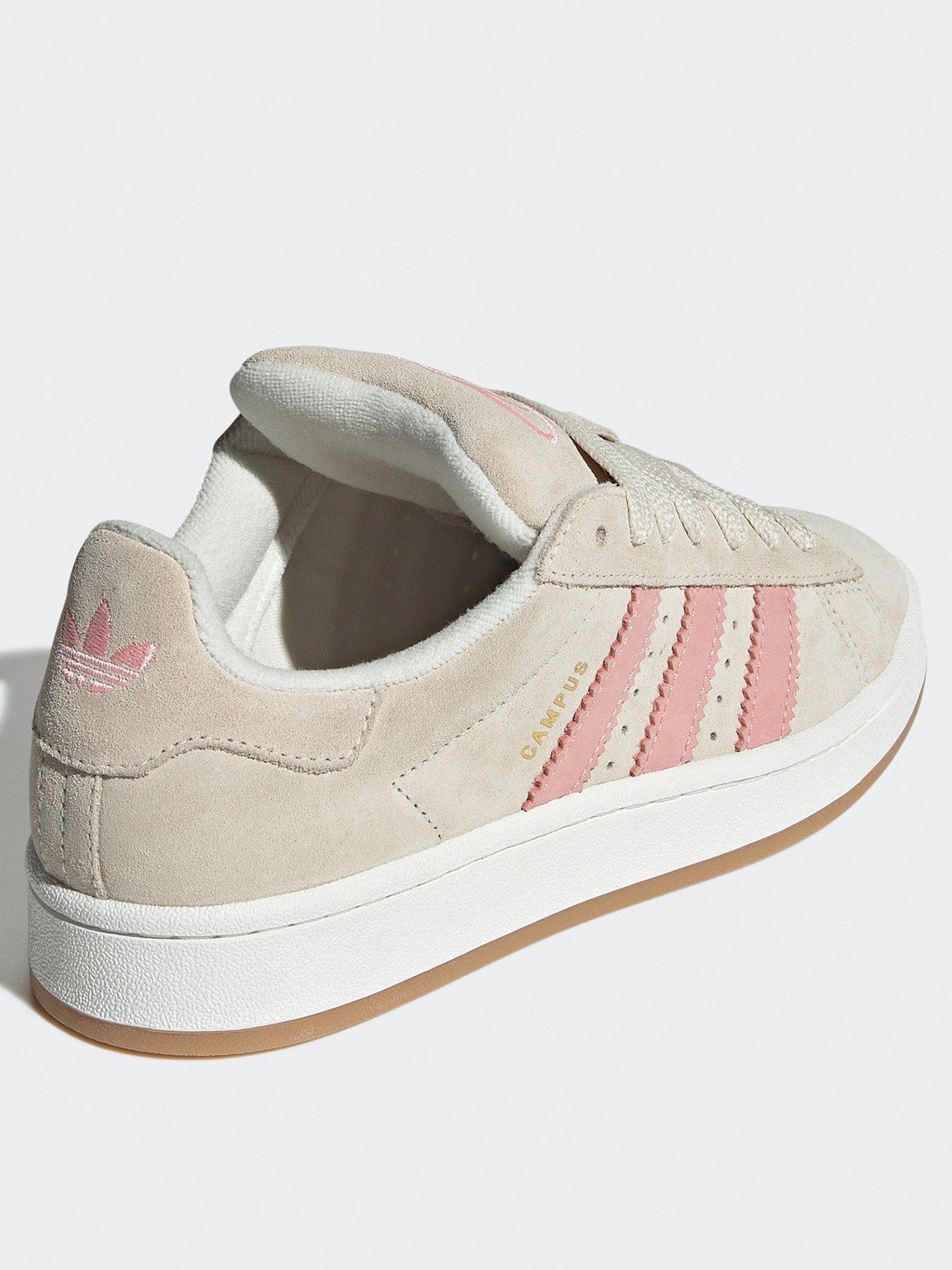 Image 3 of 7 of adidas Originals Womens Campus 00S Trainers - Cream White/Wonder Mauve/Pink