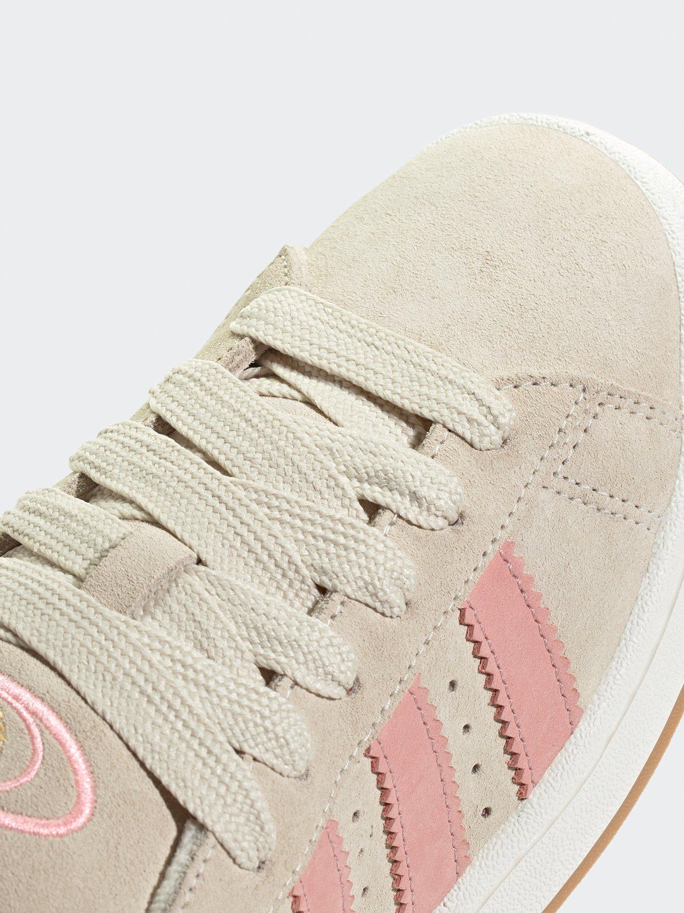 Image 6 of 7 of adidas Originals Womens Campus 00S Trainers - Cream White/Wonder Mauve/Pink