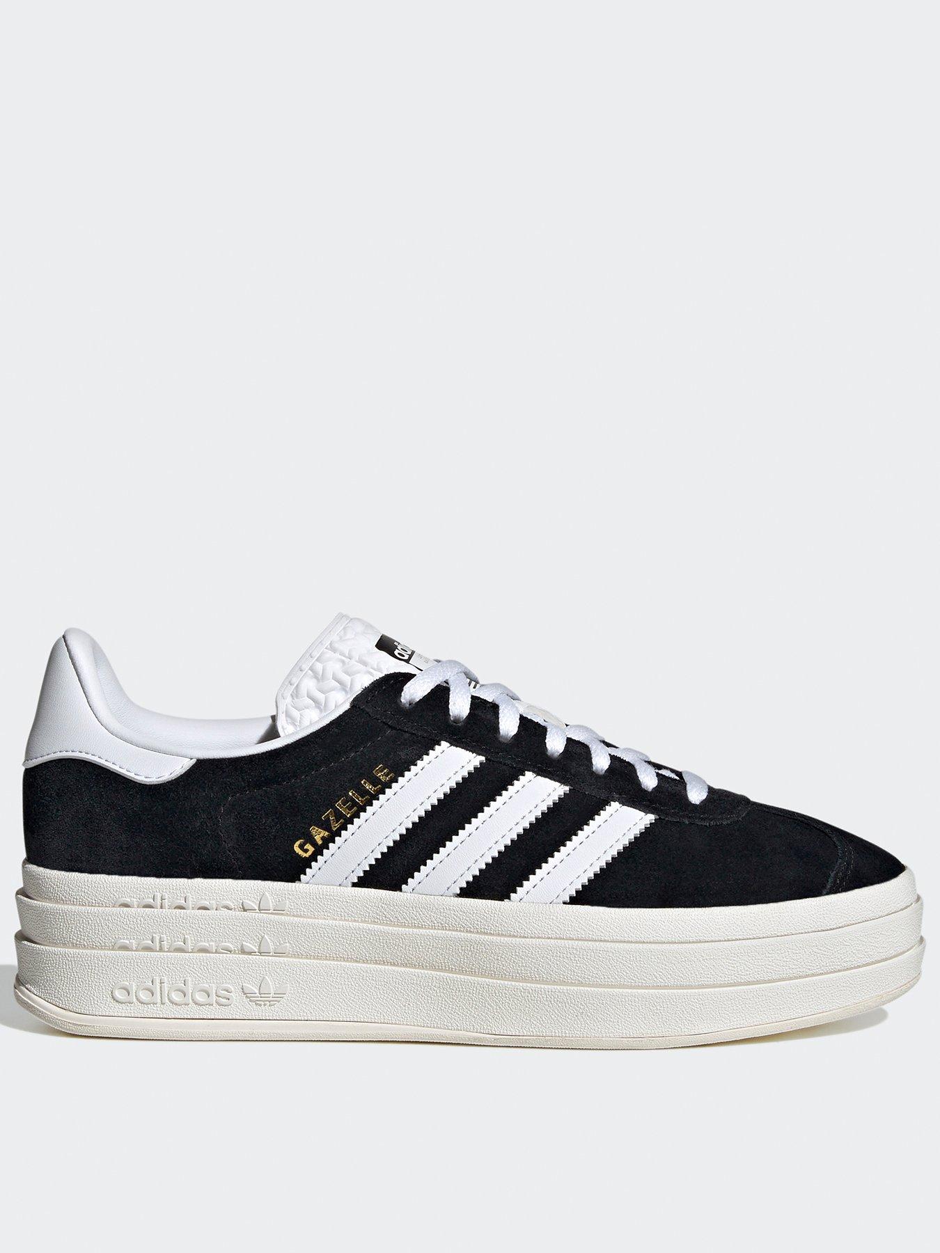 adidas Originals Womens Gazelle Bold Trainers - Black
