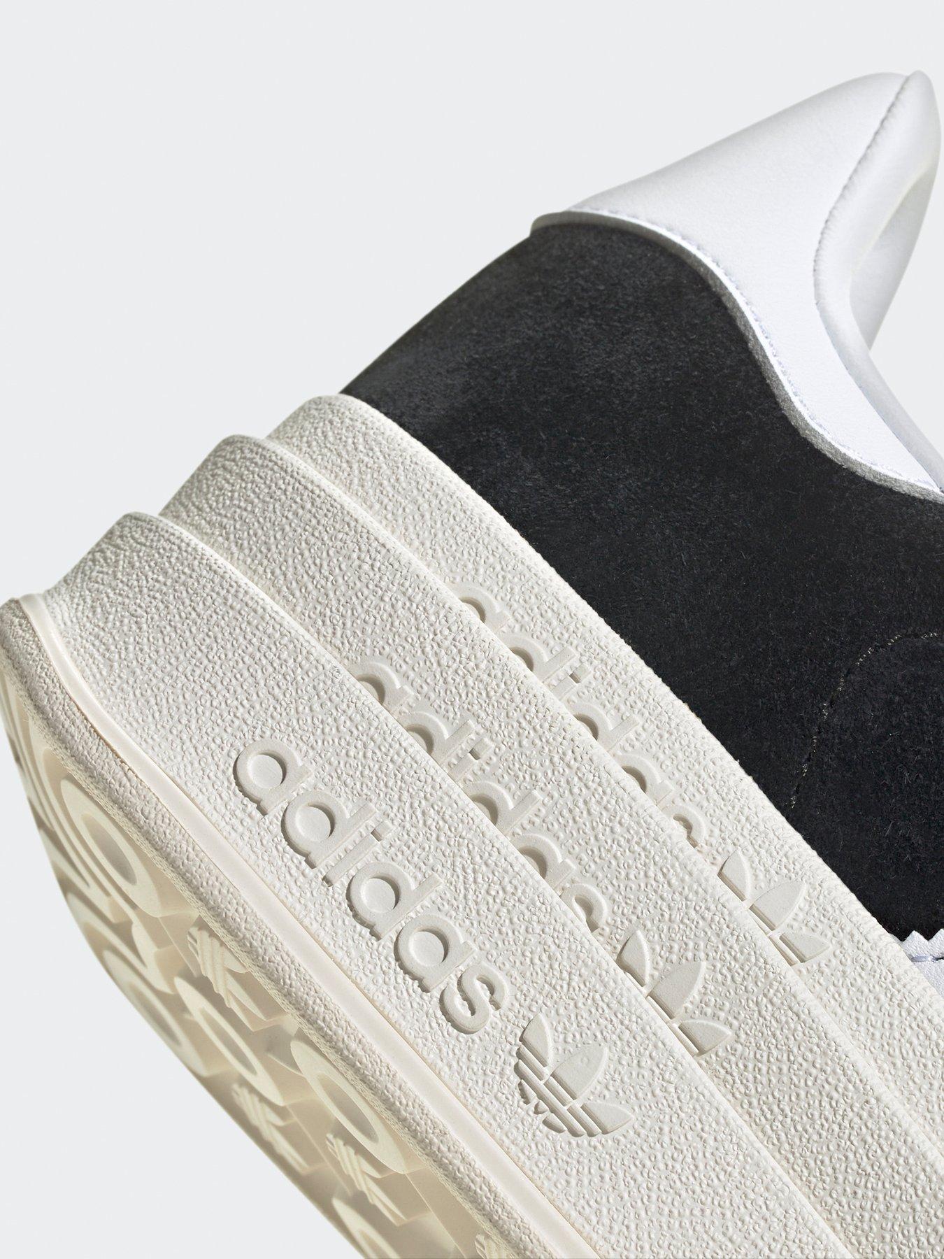Image 7 of 8 of adidas Originals Womens Gazelle Bold Trainers - Black