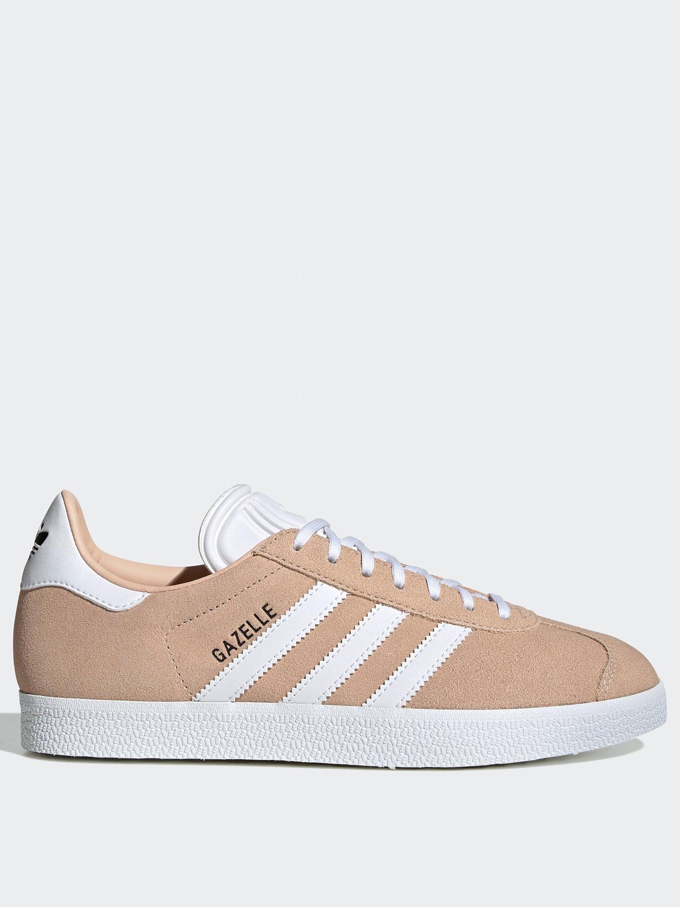 adidas Originals Womens Gazelle Trainers - Pink/White | Very