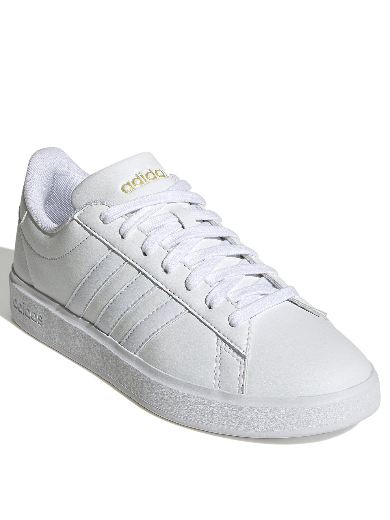 Image 2 of 6 of adidas Sportswear Womens Grand Court 20 Trainers - White