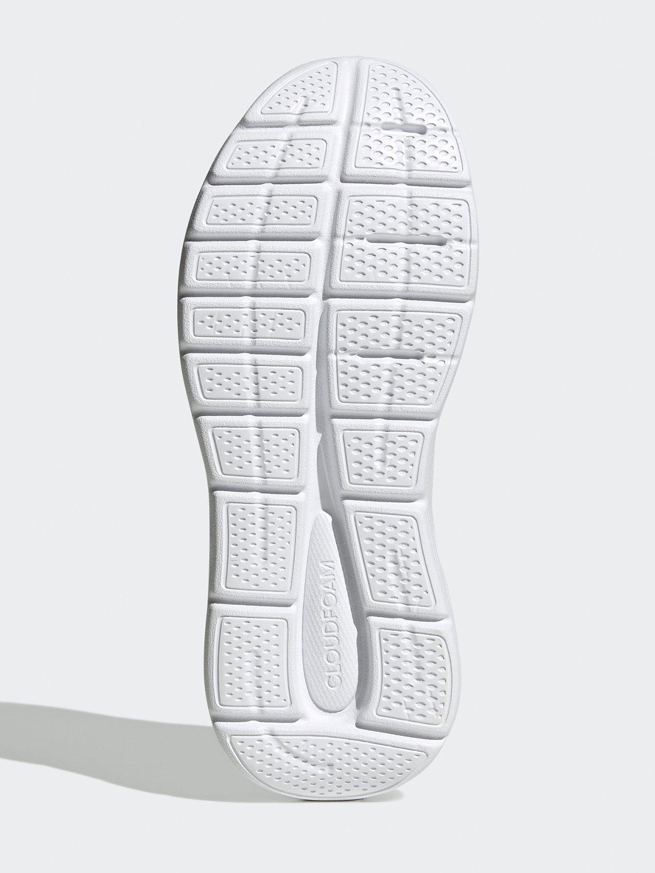 Image 5 of 7 of adidas Sportswear Women's Cloudfoam Comfy Trainers - Off White/Silver Metallic/White