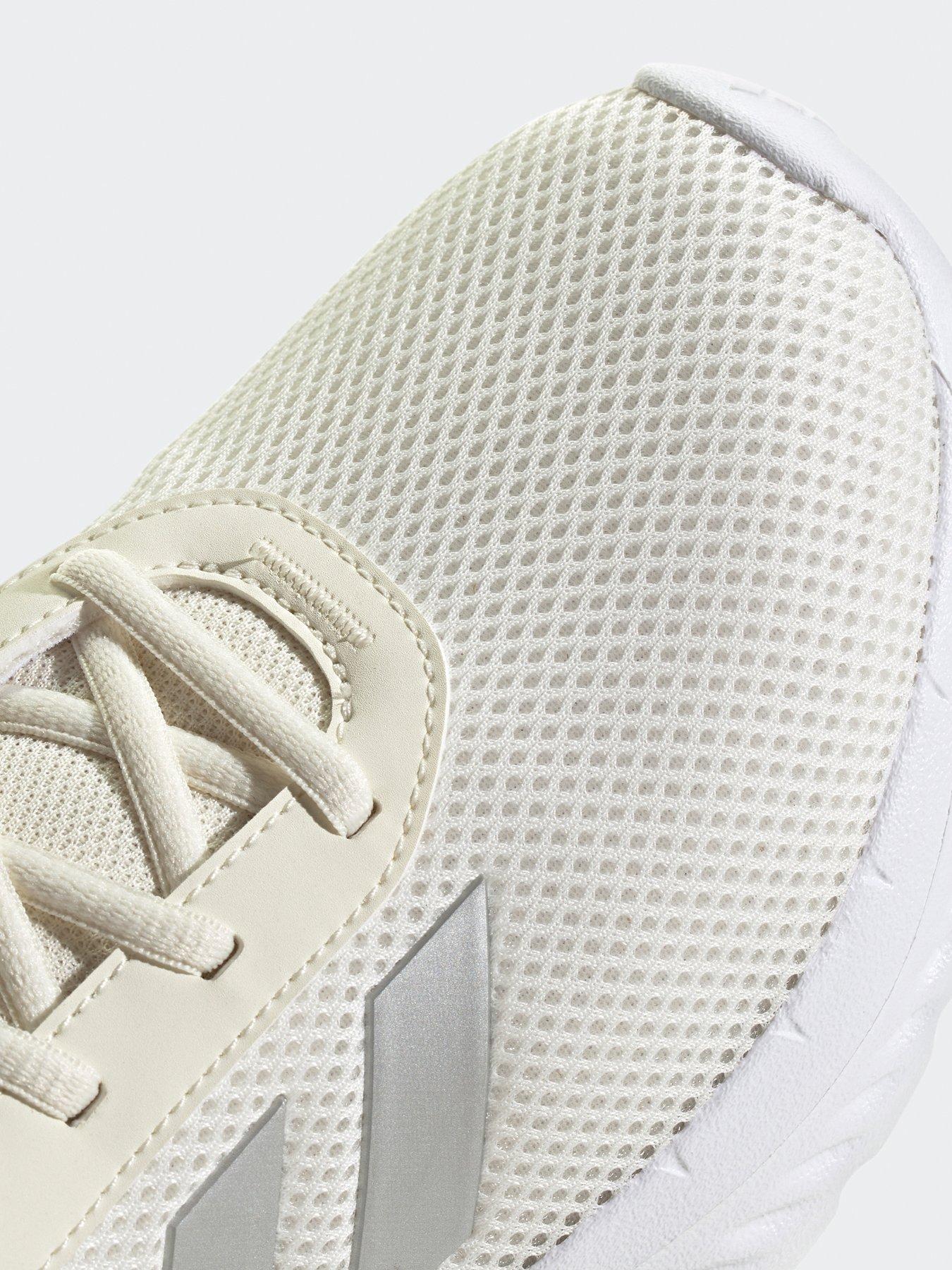 Image 6 of 7 of adidas Sportswear Women's Cloudfoam Comfy Trainers - Off White/Silver Metallic/White