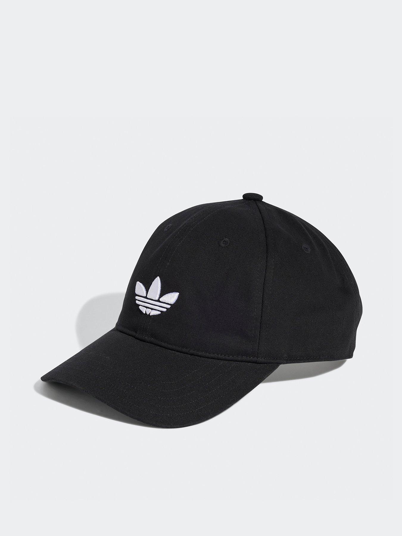 adidas Originals Men's Classic Trefoil Baseball Cap - Black
