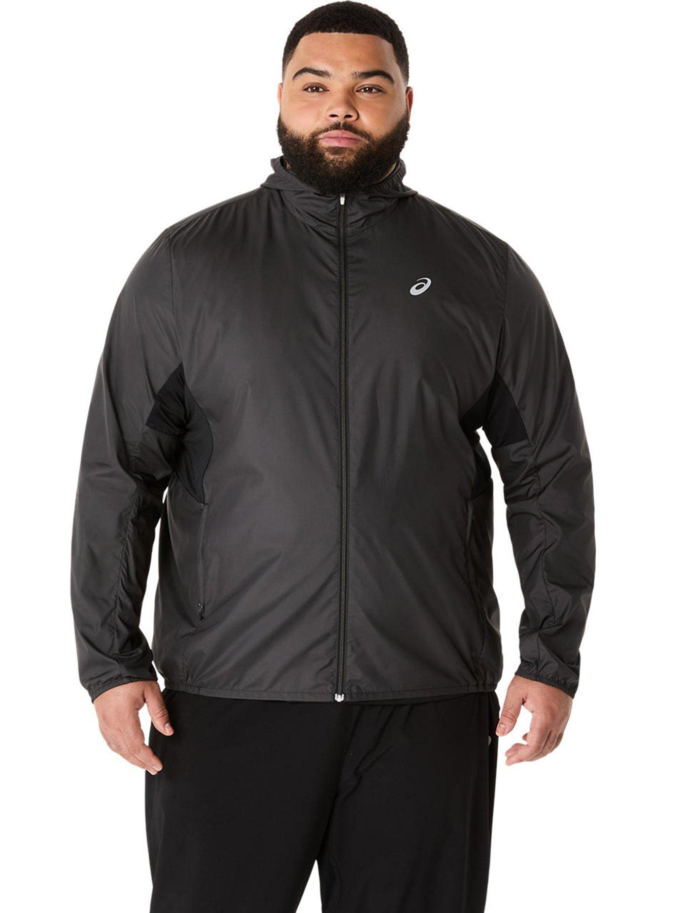 Image 1 of 6 of Asics Mens Running Core Jacket - Black