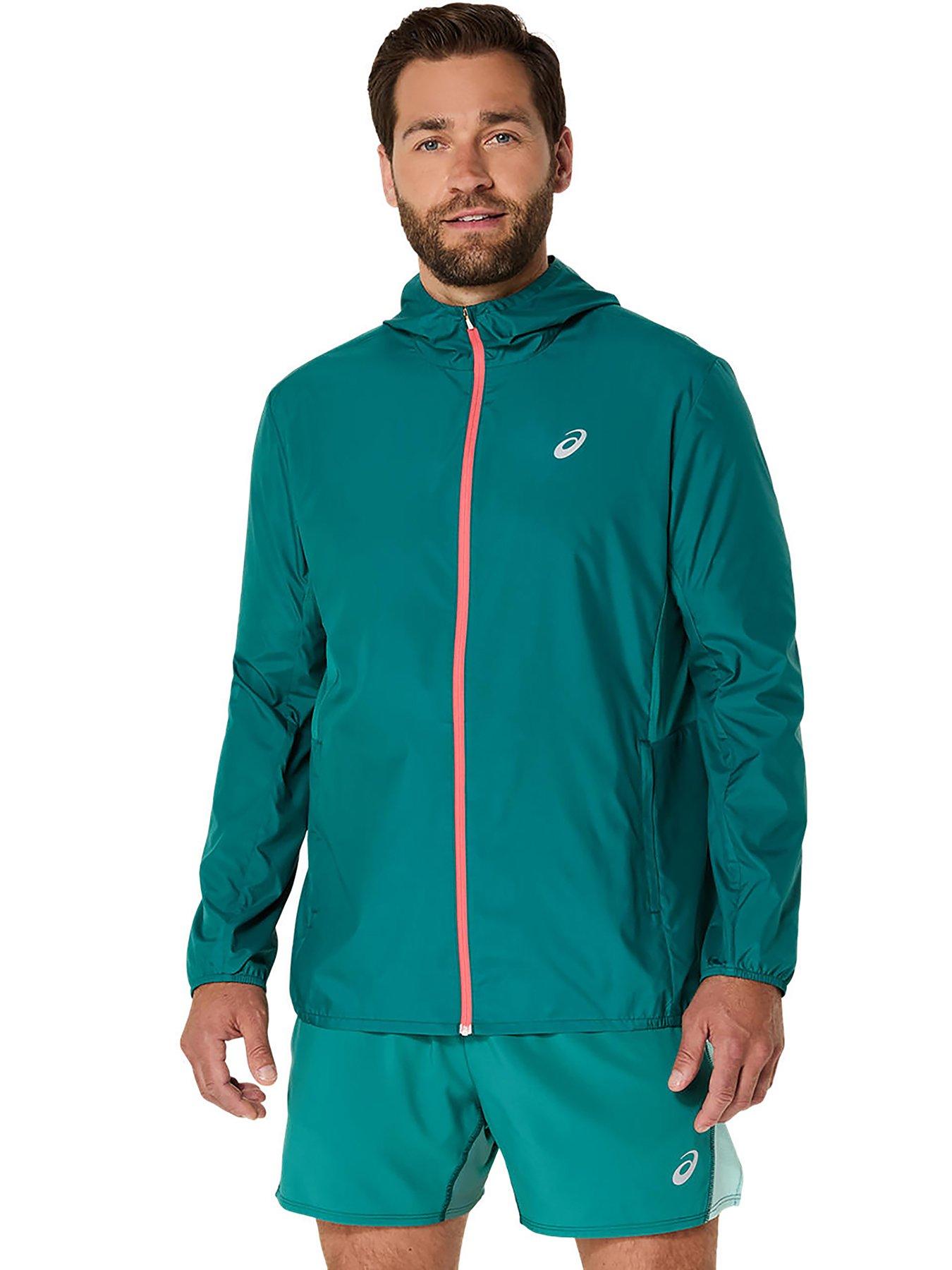 undefined Mens Running Core Jacket - Green