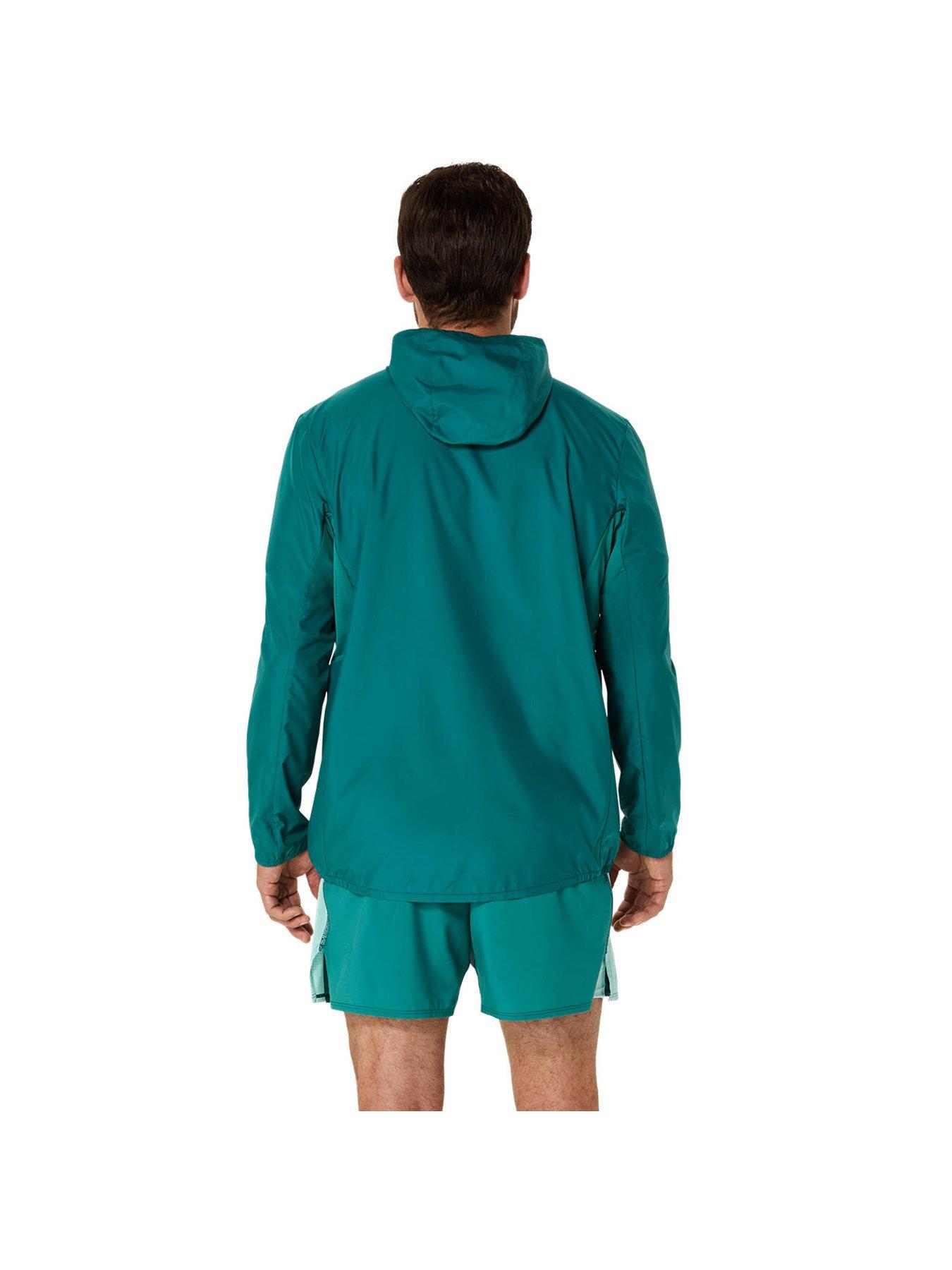 Image 2 of 6 of Asics Mens Running Core Jacket - Green