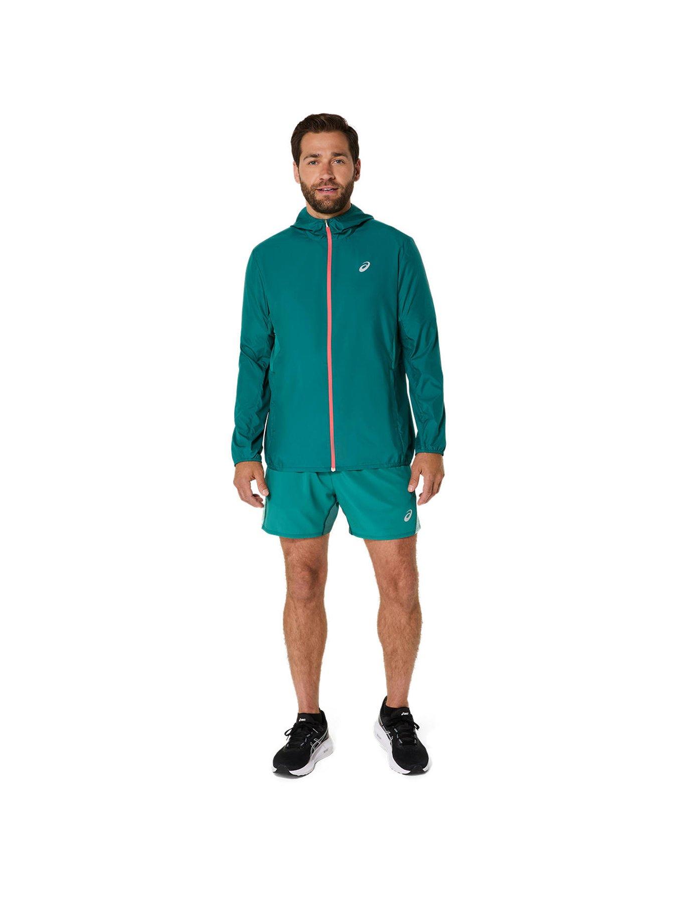 Image 3 of 6 of Asics Mens Running Core Jacket - Green