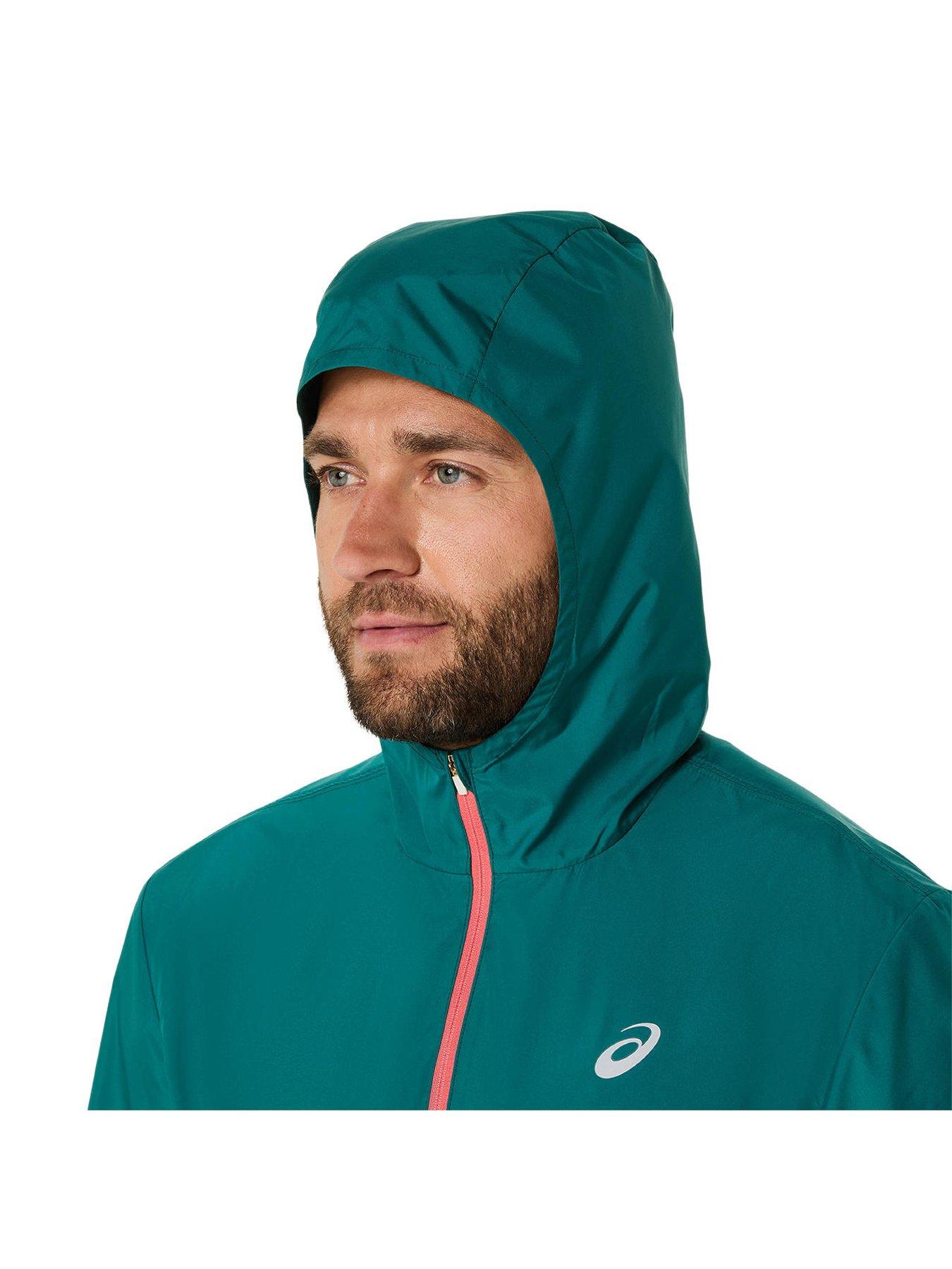 Image 4 of 6 of Asics Mens Running Core Jacket - Green
