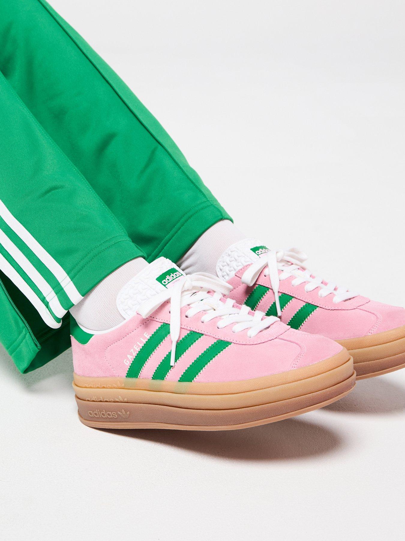 adidas Originals Womens Gazelle Bold Trainers Pink Very
