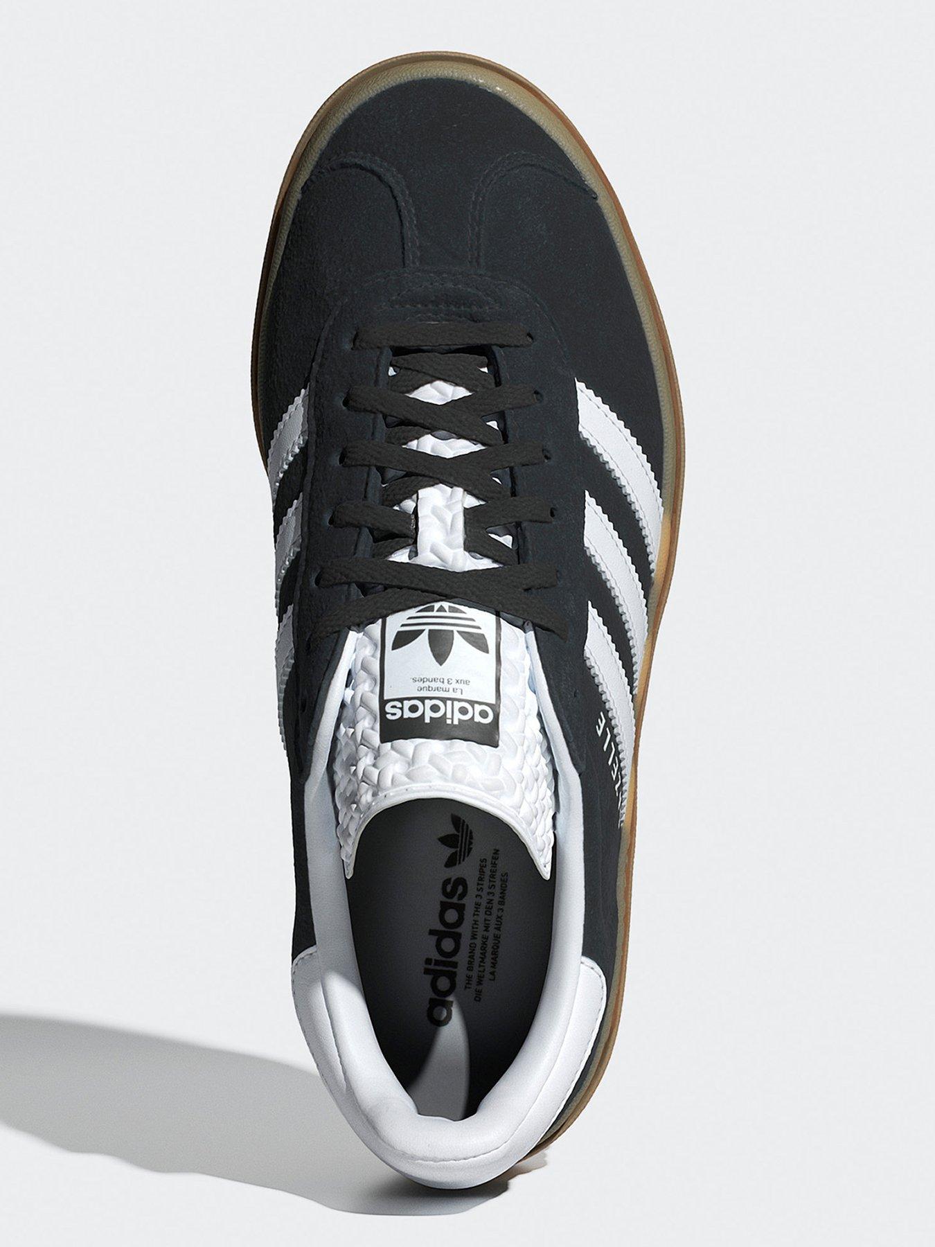 Image 5 of 7 of adidas Originals Womens Gazelle Bold Trainers - Black