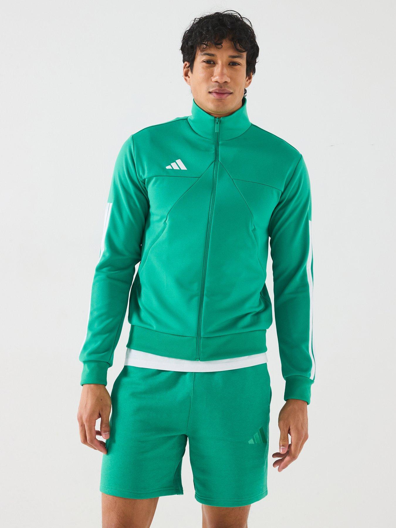 undefined Mens Tiro Woven Jacket - Green