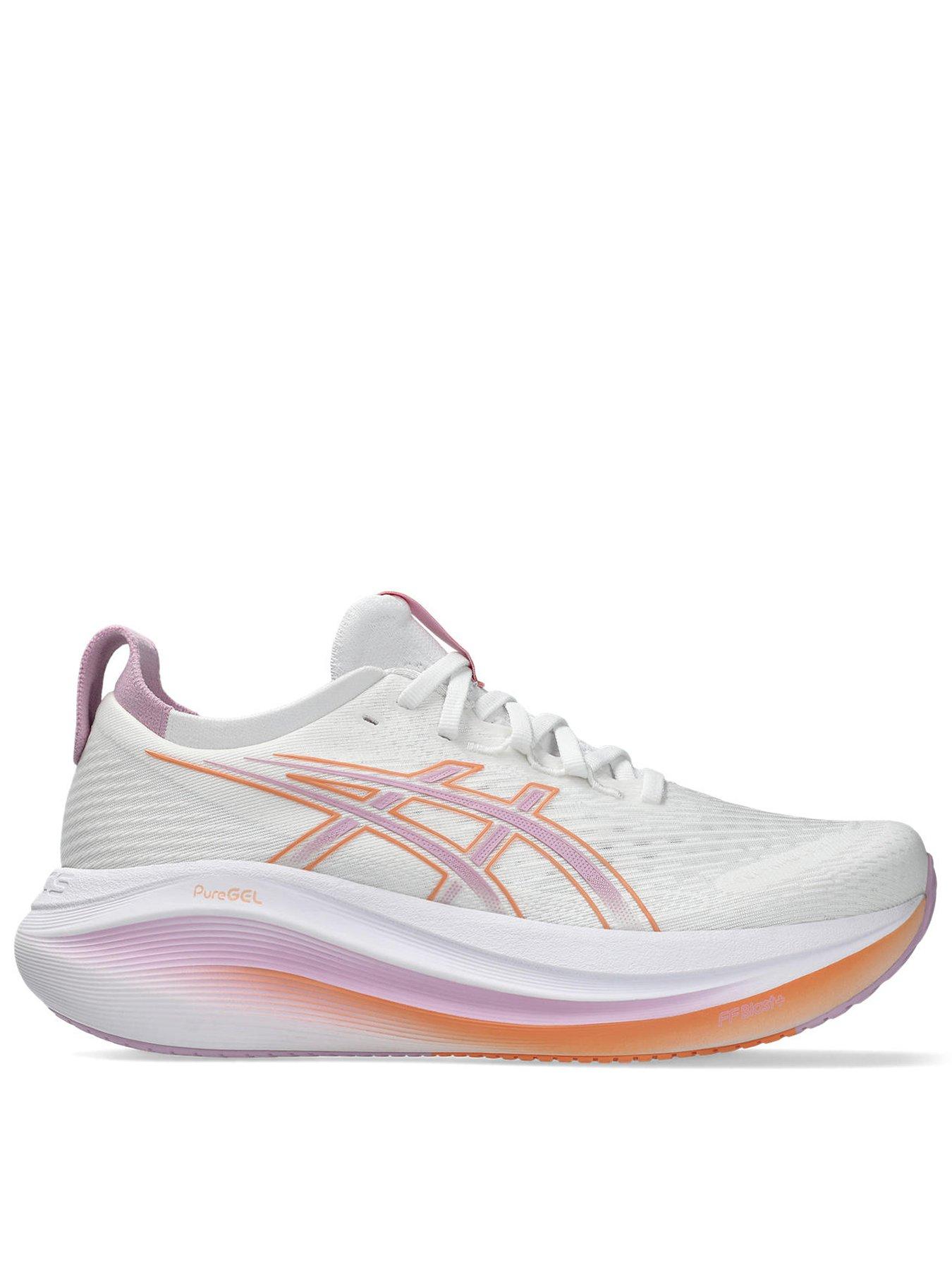 undefined Womens Running Gel-Nimbus 27 Trainers - White