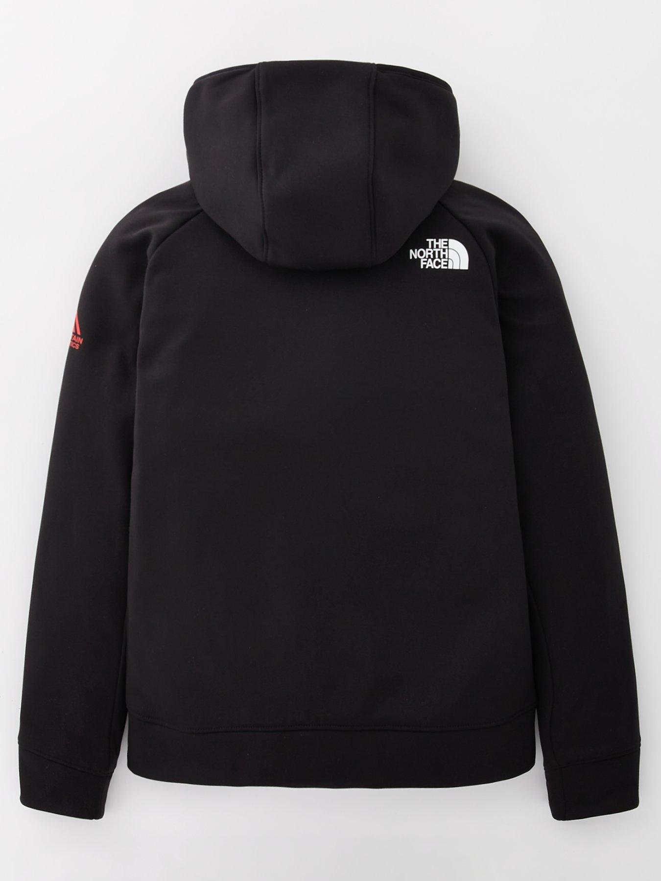 Image 2 of 4 of THE NORTH FACE Boys Mountain Athletics Full Zip Hoodie - Black