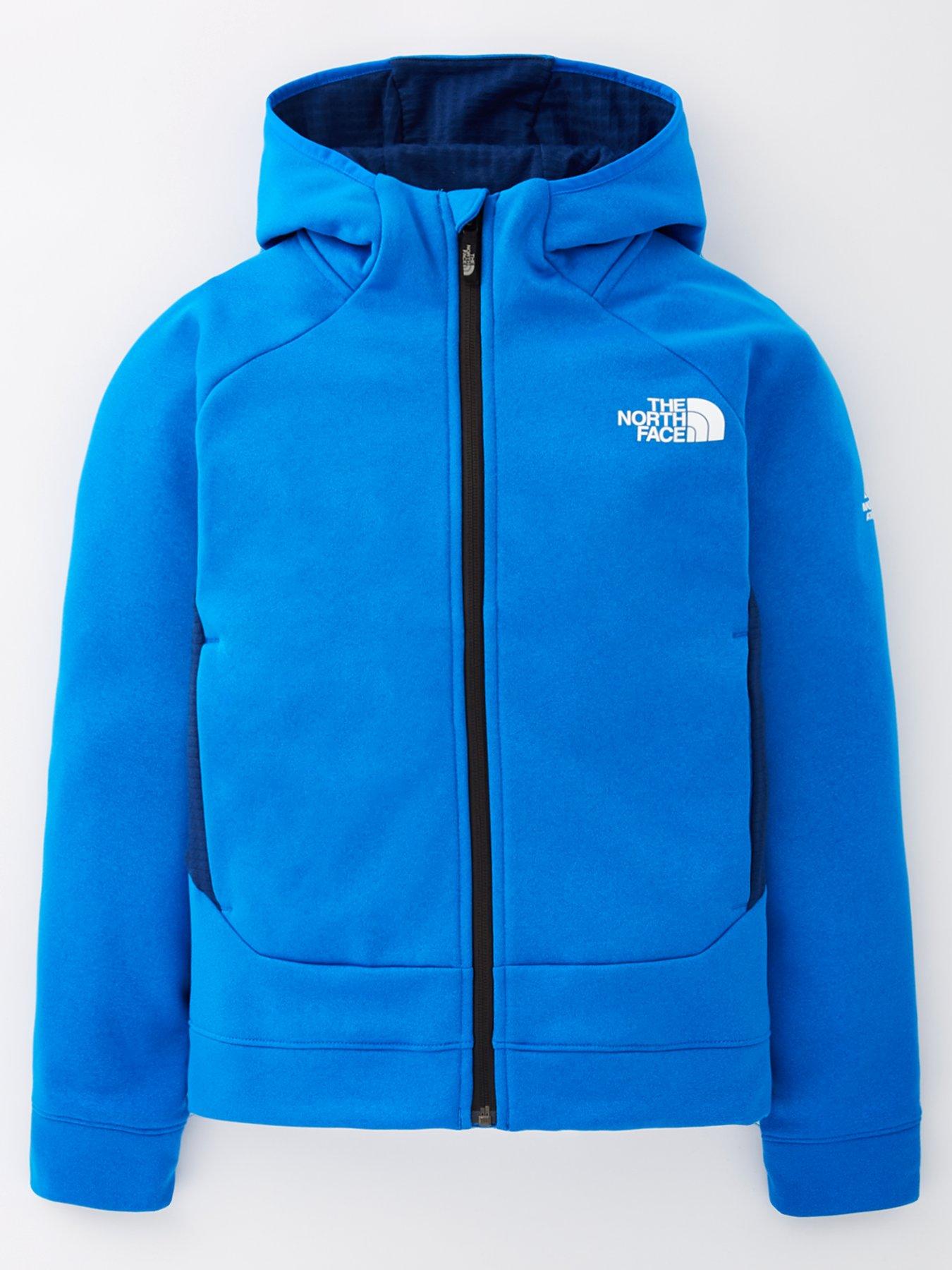 undefined Boy's Mountain Athletics Full Zip Hoodie - Blue