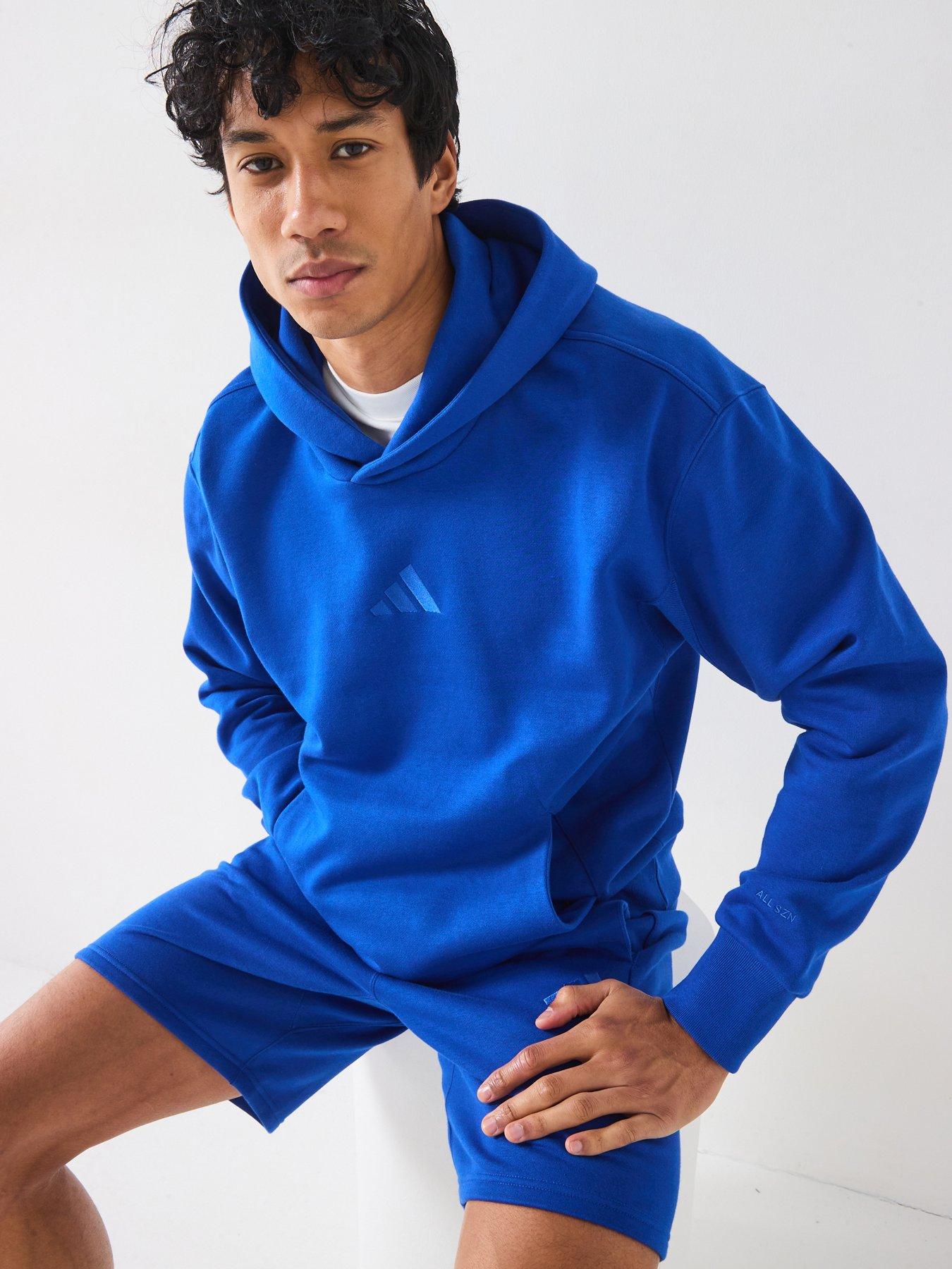 undefined Mens All Szn Fleece Hoodie - Blue
