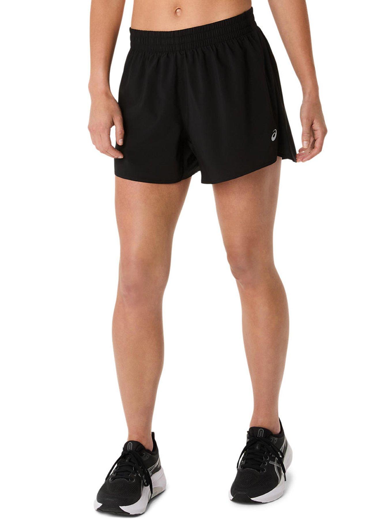 undefined Womens Running Core 4inch Shorts - Black