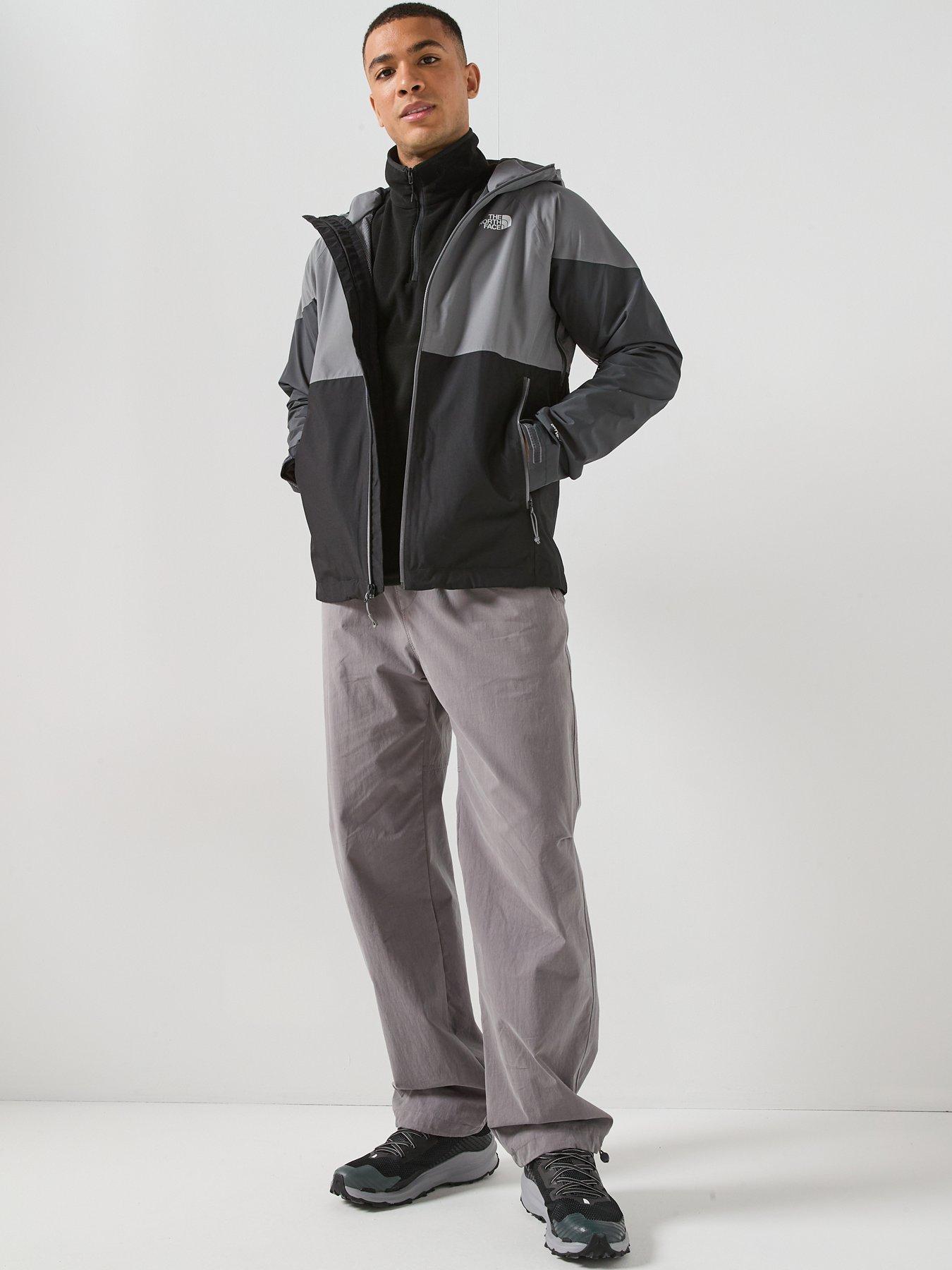 Image 3 of 6 of THE NORTH FACE Men's Lightning Zip-In Jacket - Black / Grey