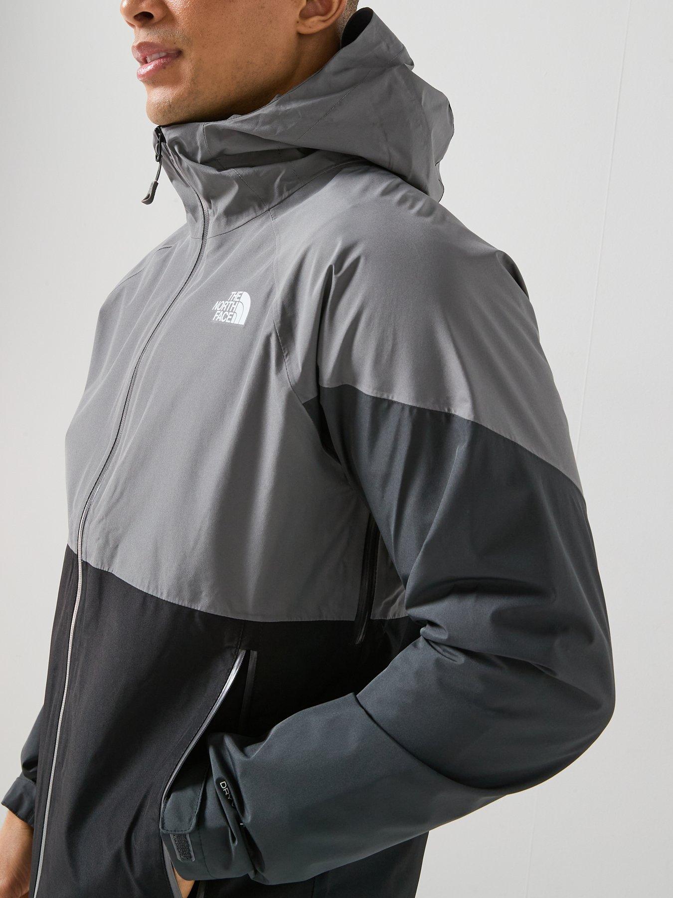 Image 4 of 6 of THE NORTH FACE Men's Lightning Zip-In Jacket - Black / Grey