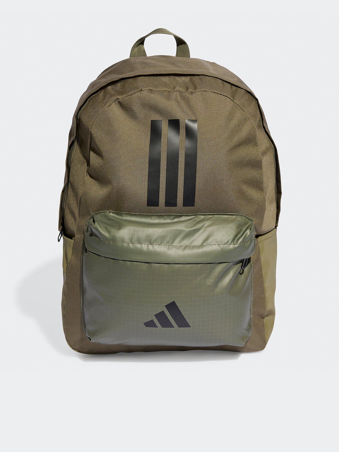 adidas Sportswear Unisex Classic Back-to-school 3-stripe Backpack - Green