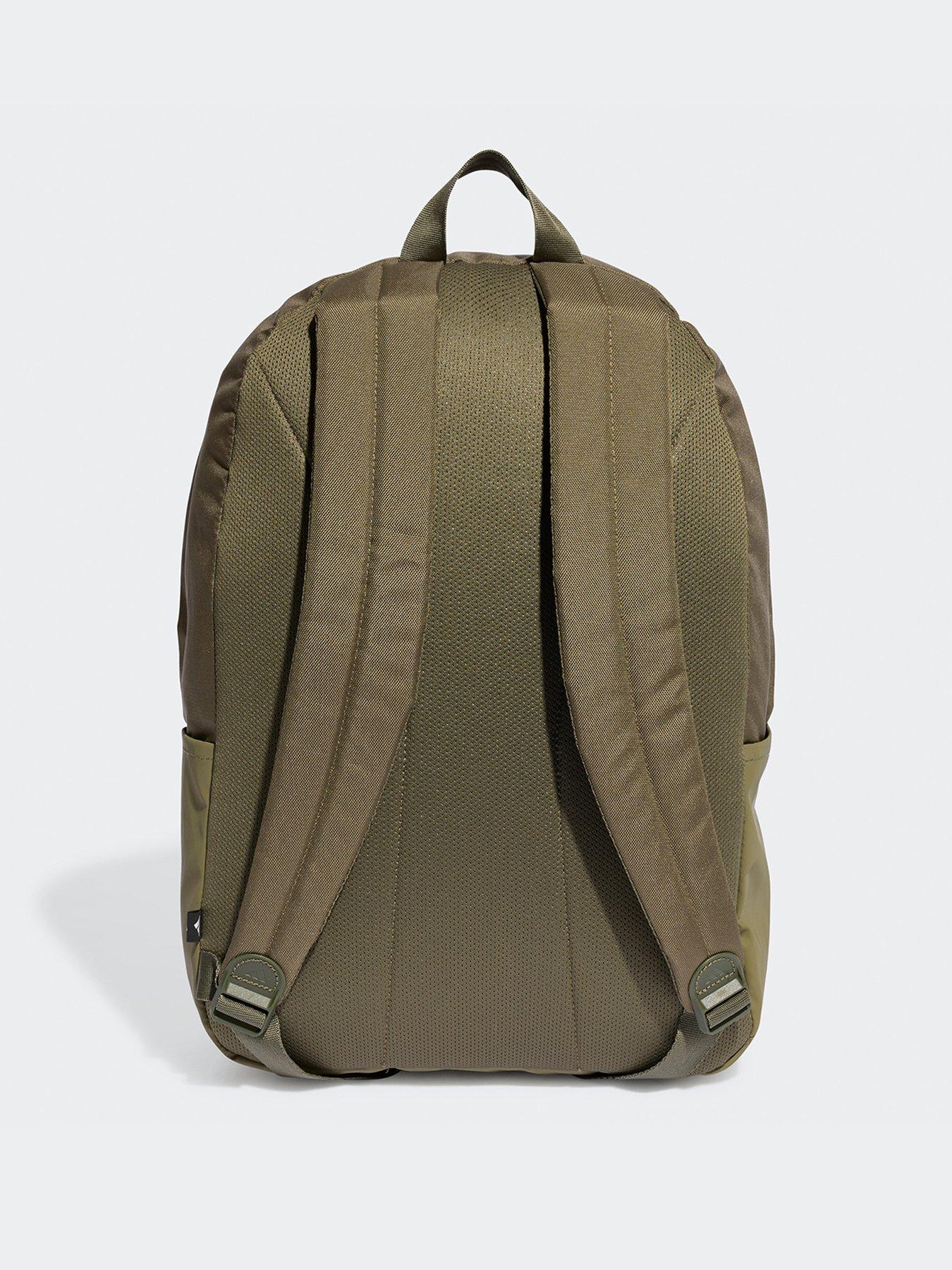 Image 2 of 4 of adidas Sportswear Unisex Classic Back-to-school 3-stripe Backpack - Green