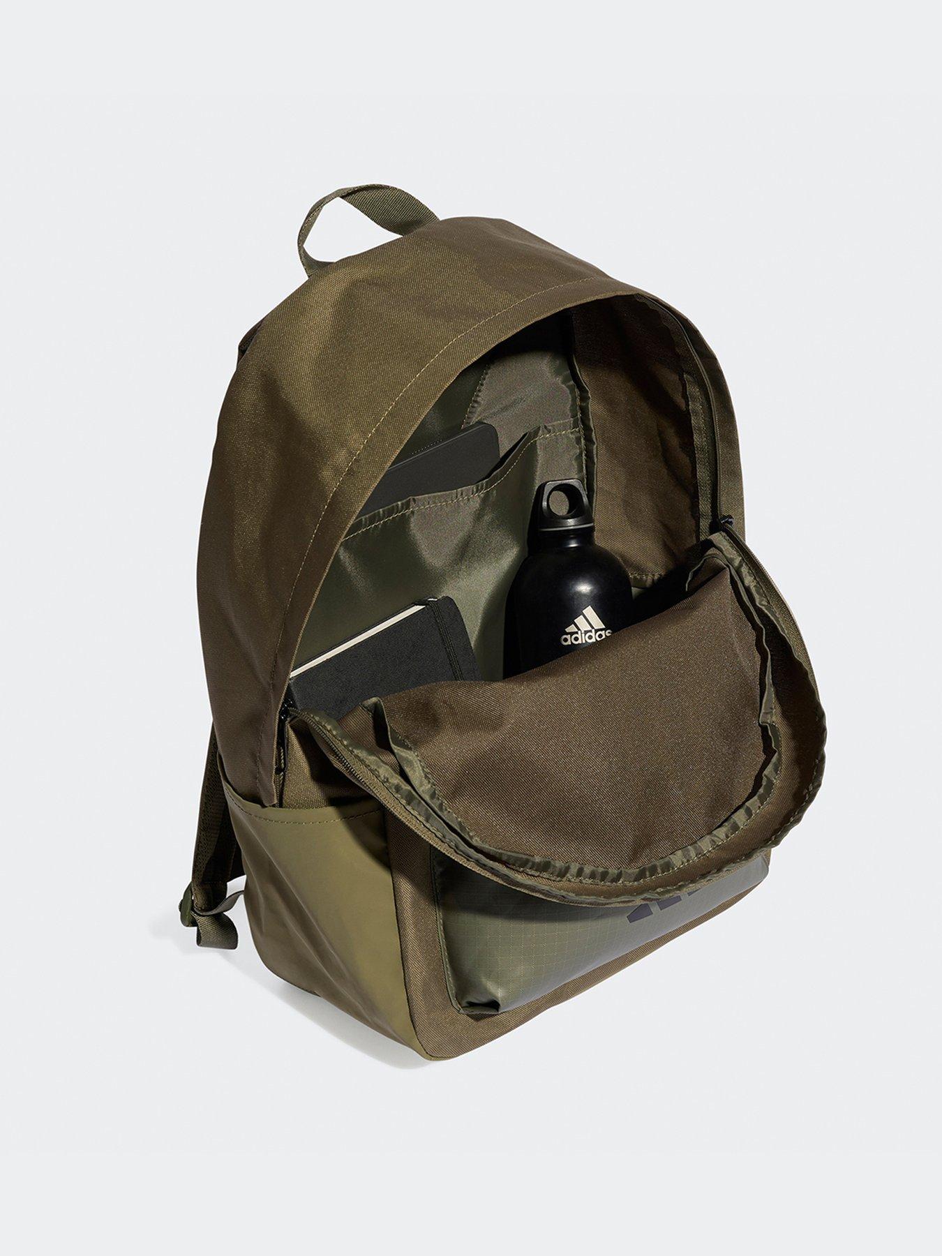 Image 3 of 4 of adidas Sportswear Unisex Classic Back-to-school 3-stripe Backpack - Green
