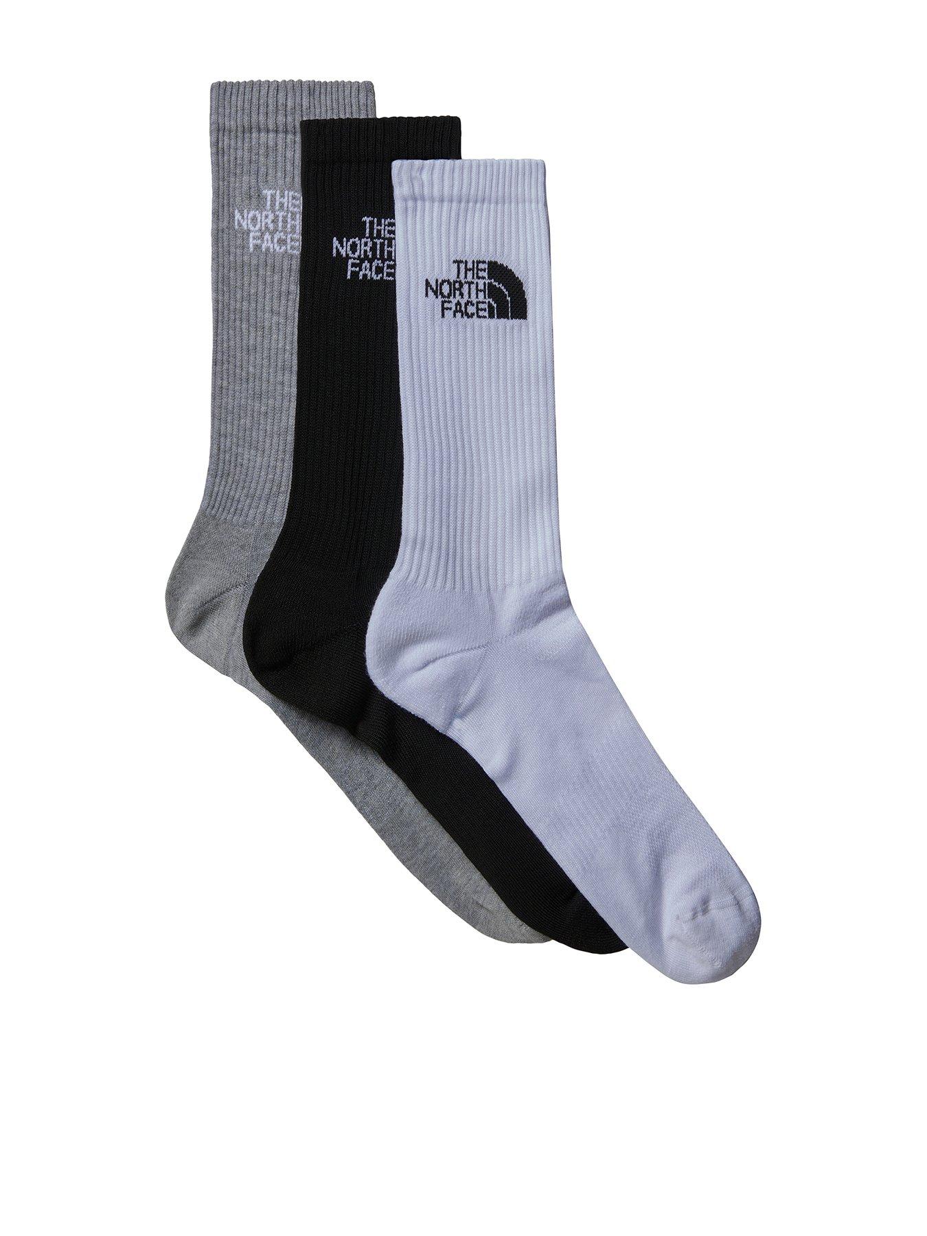 Image 1 of 4 of THE NORTH FACE Multi Sport Cush Crew Sock 3 Pack - Multi