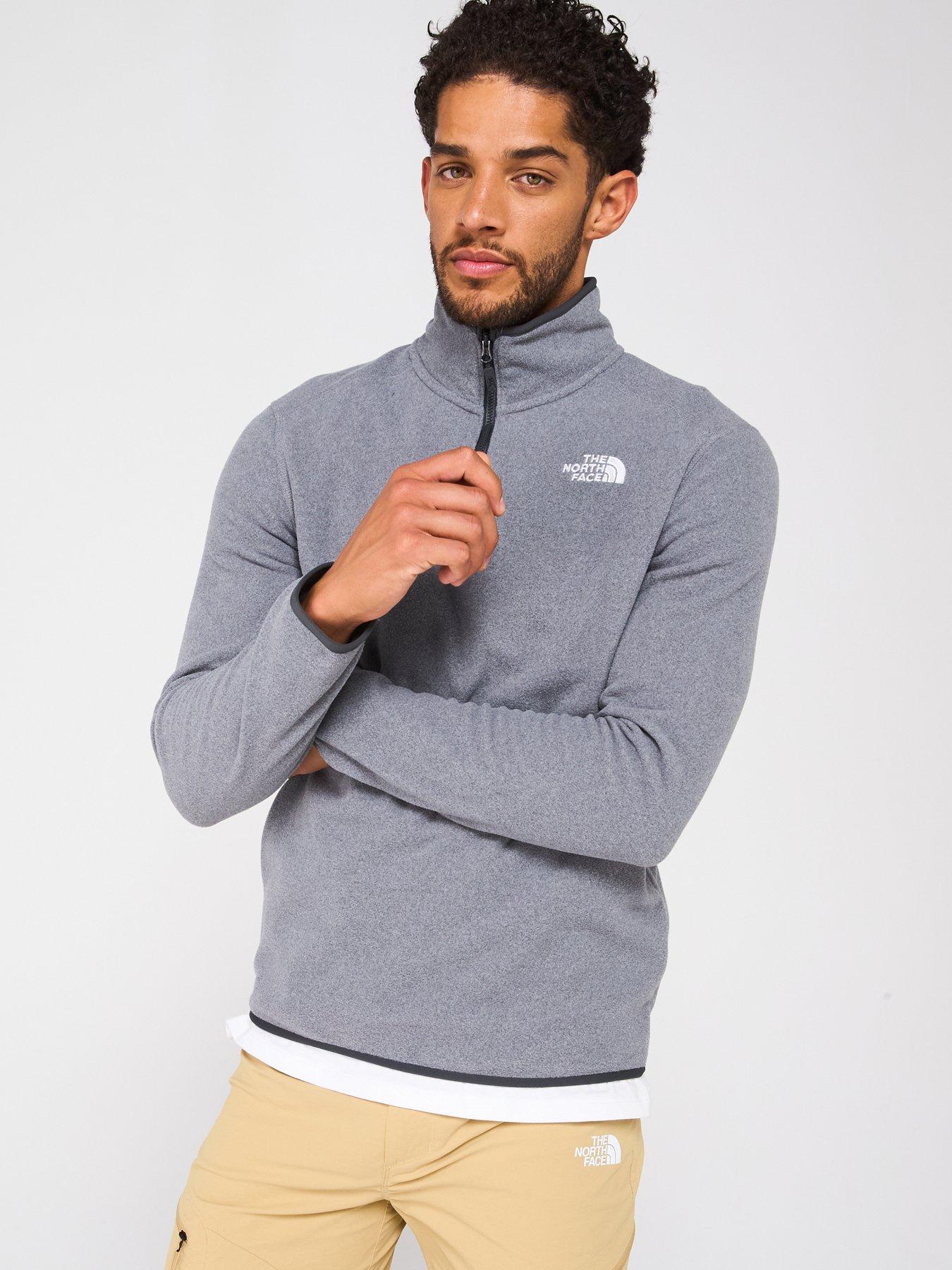 undefined Men's 100 Glacier 1/4 Zip Fleece - Grey