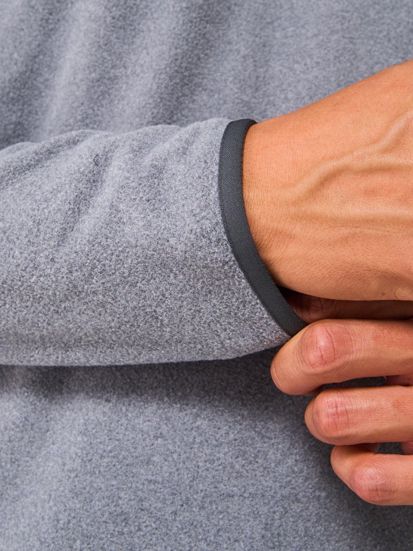 Image 6 of 6 of THE NORTH FACE Men's 100 Glacier 1/4 Zip Fleece - Grey