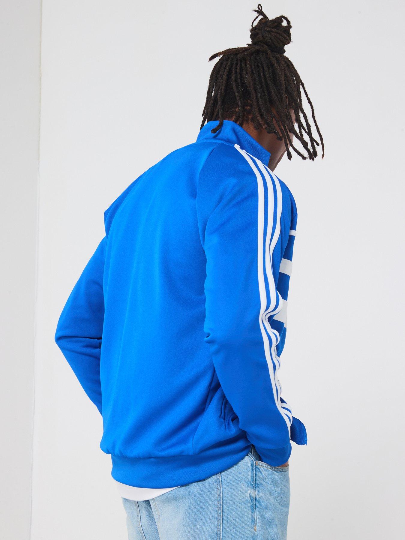 Image 6 of 6 of adidas Originals Men's Track Top - Blue/White