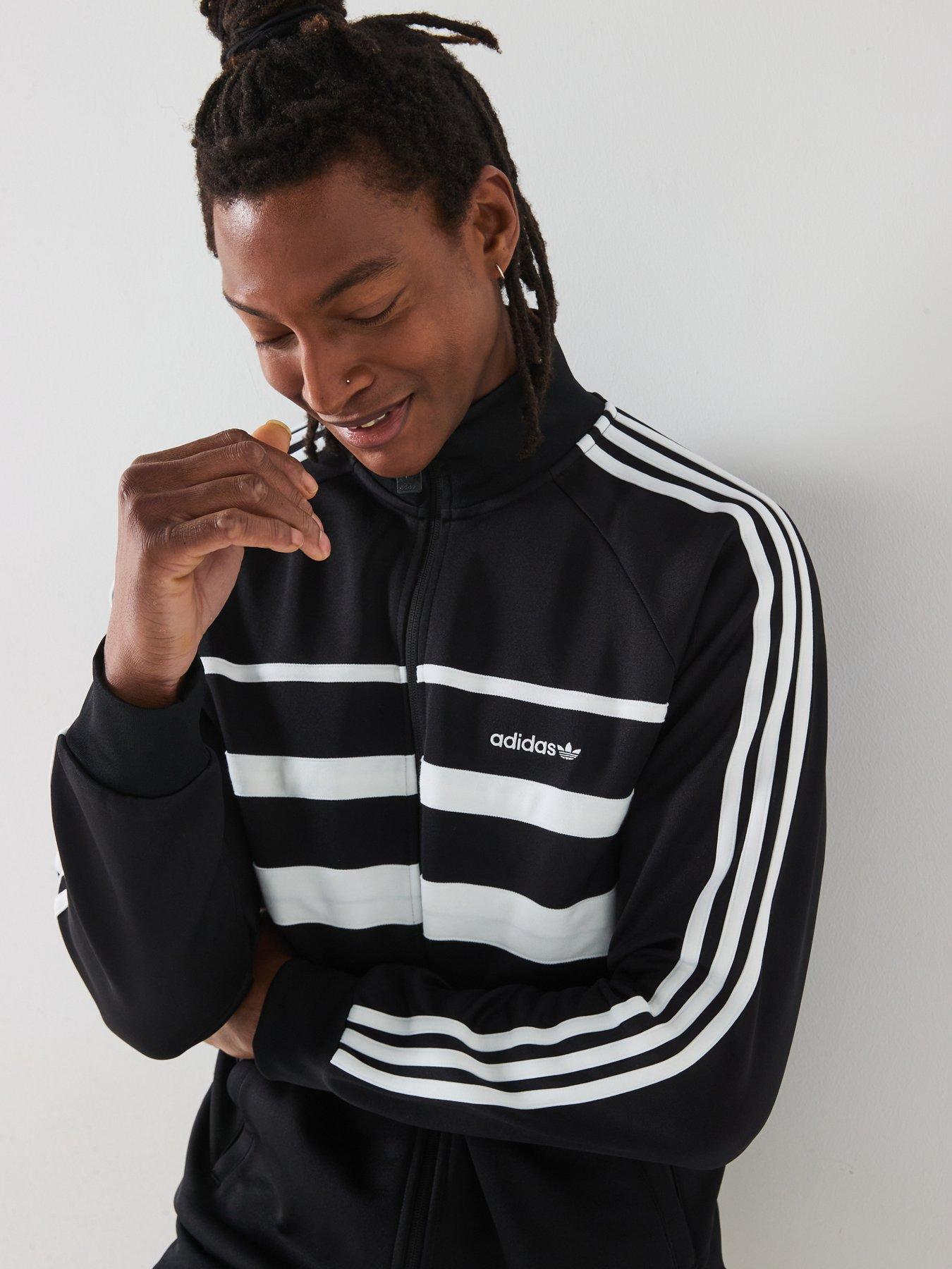 Image 4 of 6 of adidas Originals Men's Track Top - Black/White