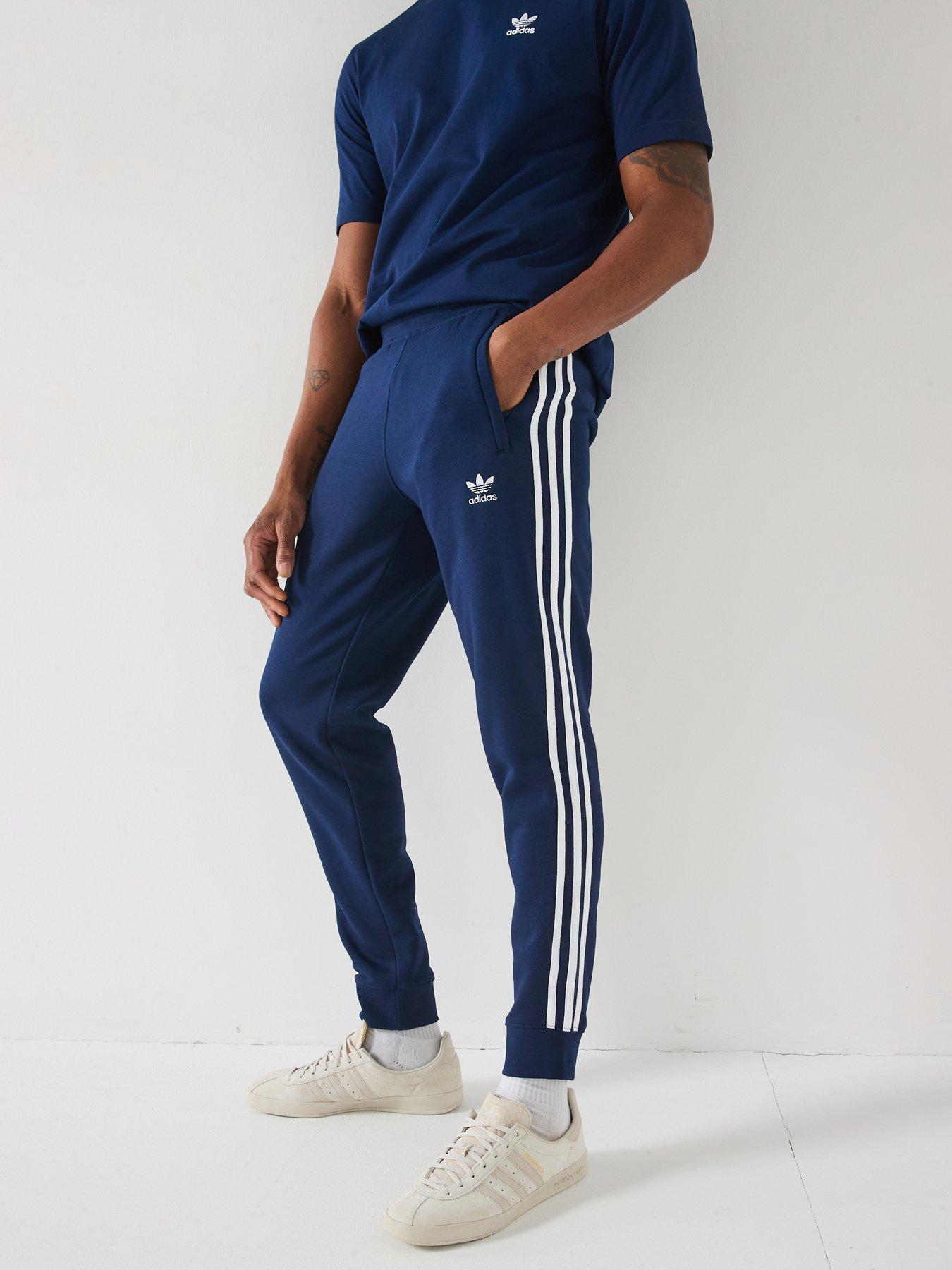 undefined Mens Adicolor 3-stripe Pant - Navy