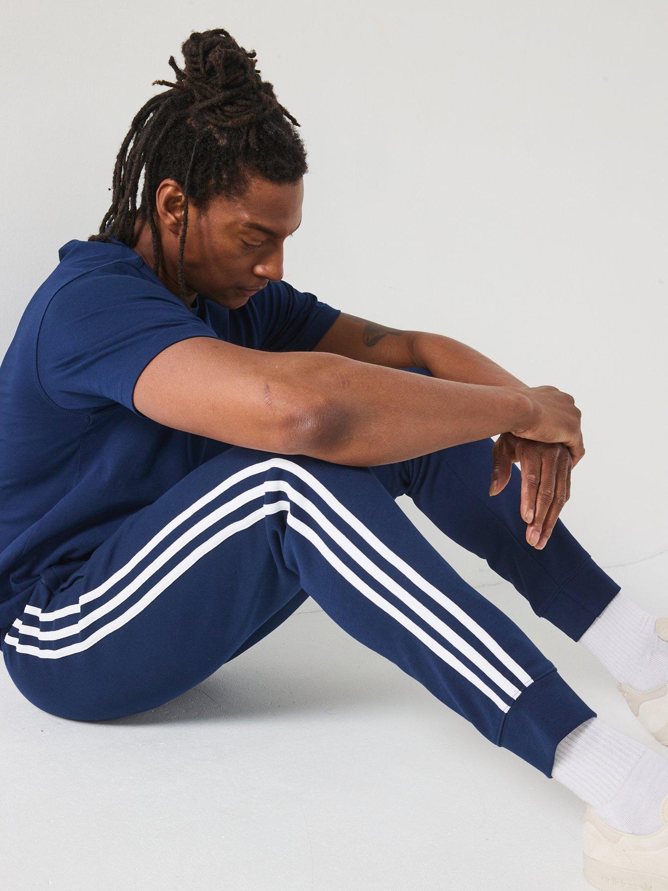 Image 6 of 6 of adidas Originals Mens Adicolor 3-stripe Pant - Navy
